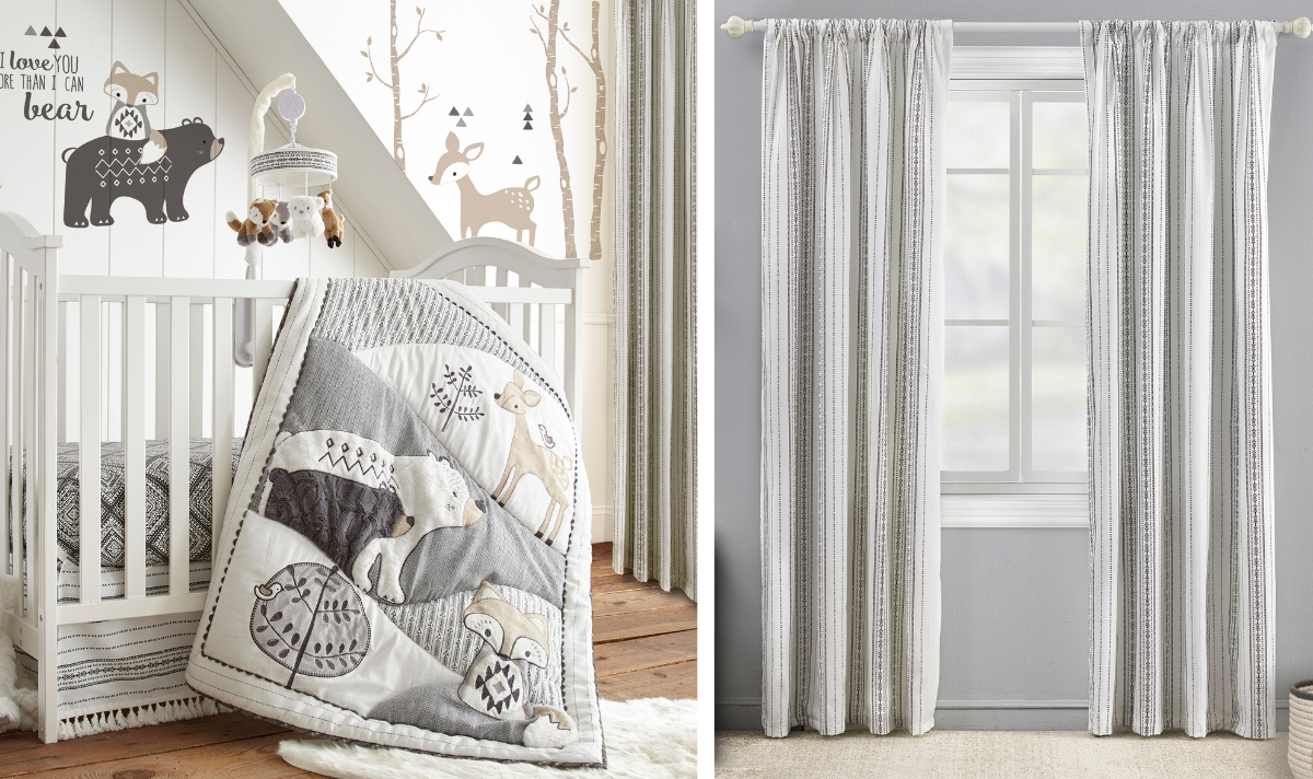 Nursery curtains by Levtex Home