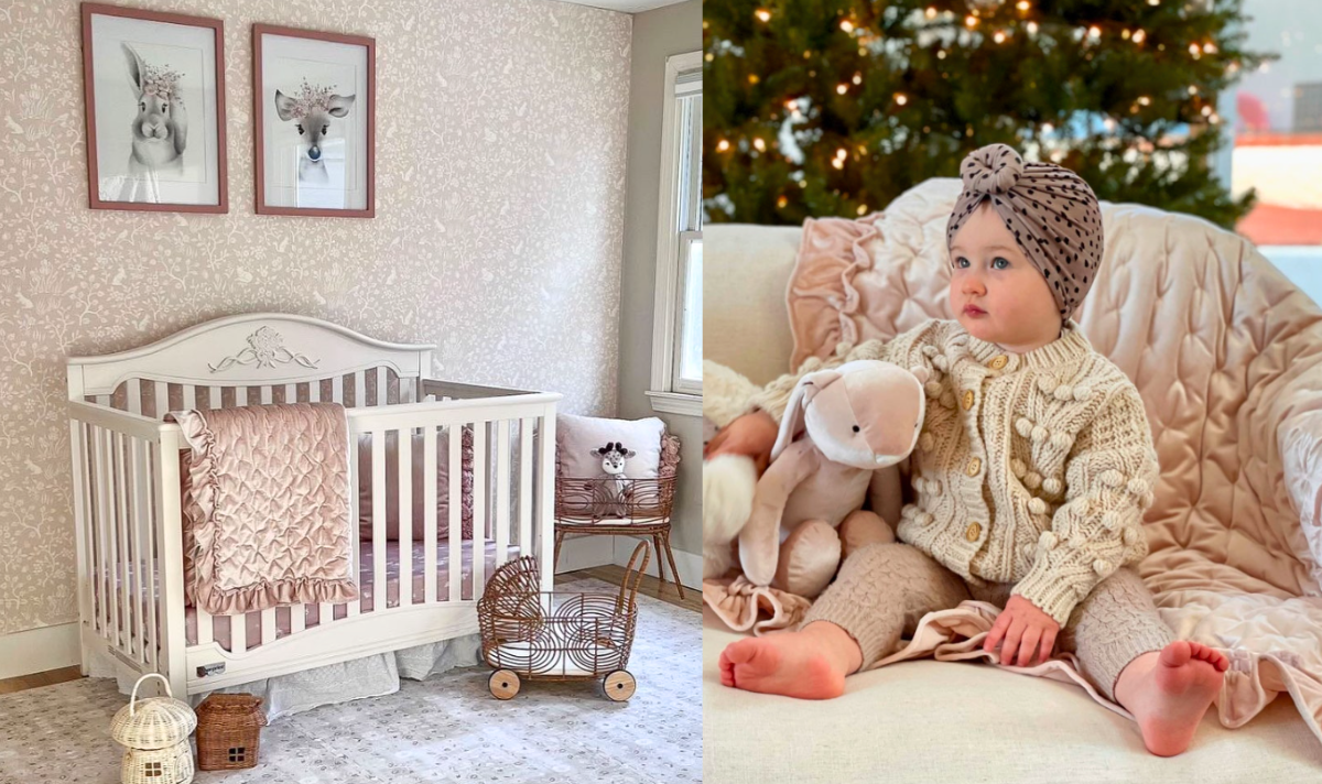 5 Creative Baby Girl Nursery Ideas and Tips to Bookmark - nursery design and baby girl fashion inspirations.