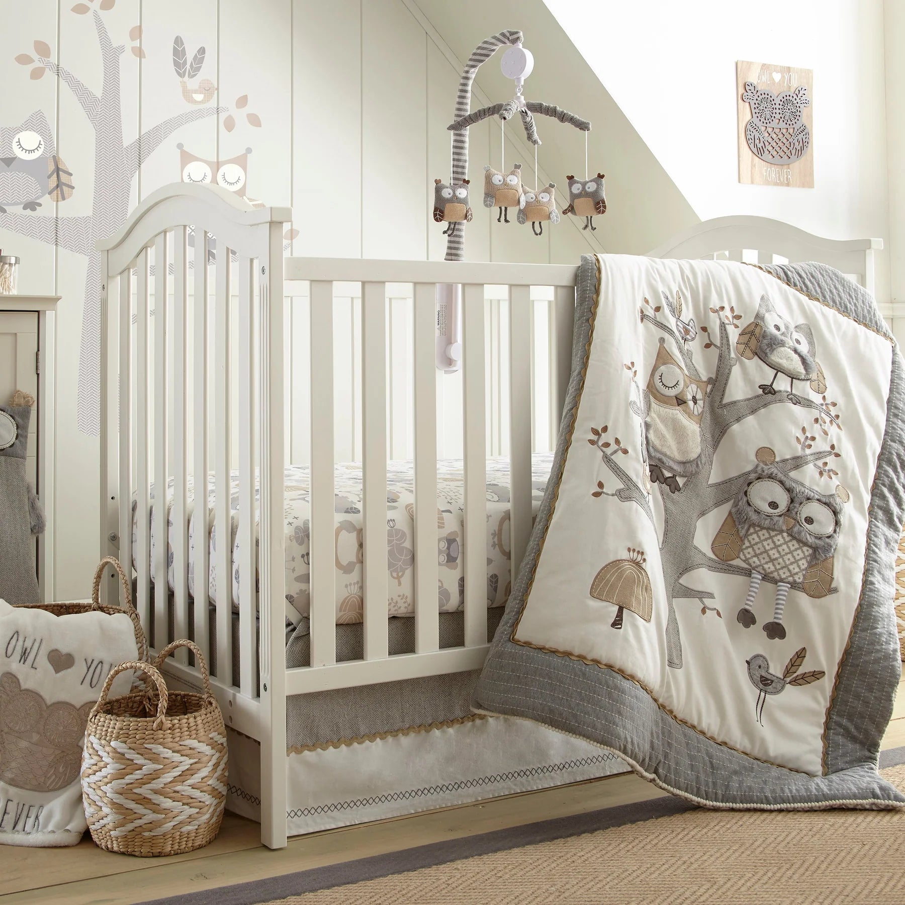 woodland nursery decor Levtex Home