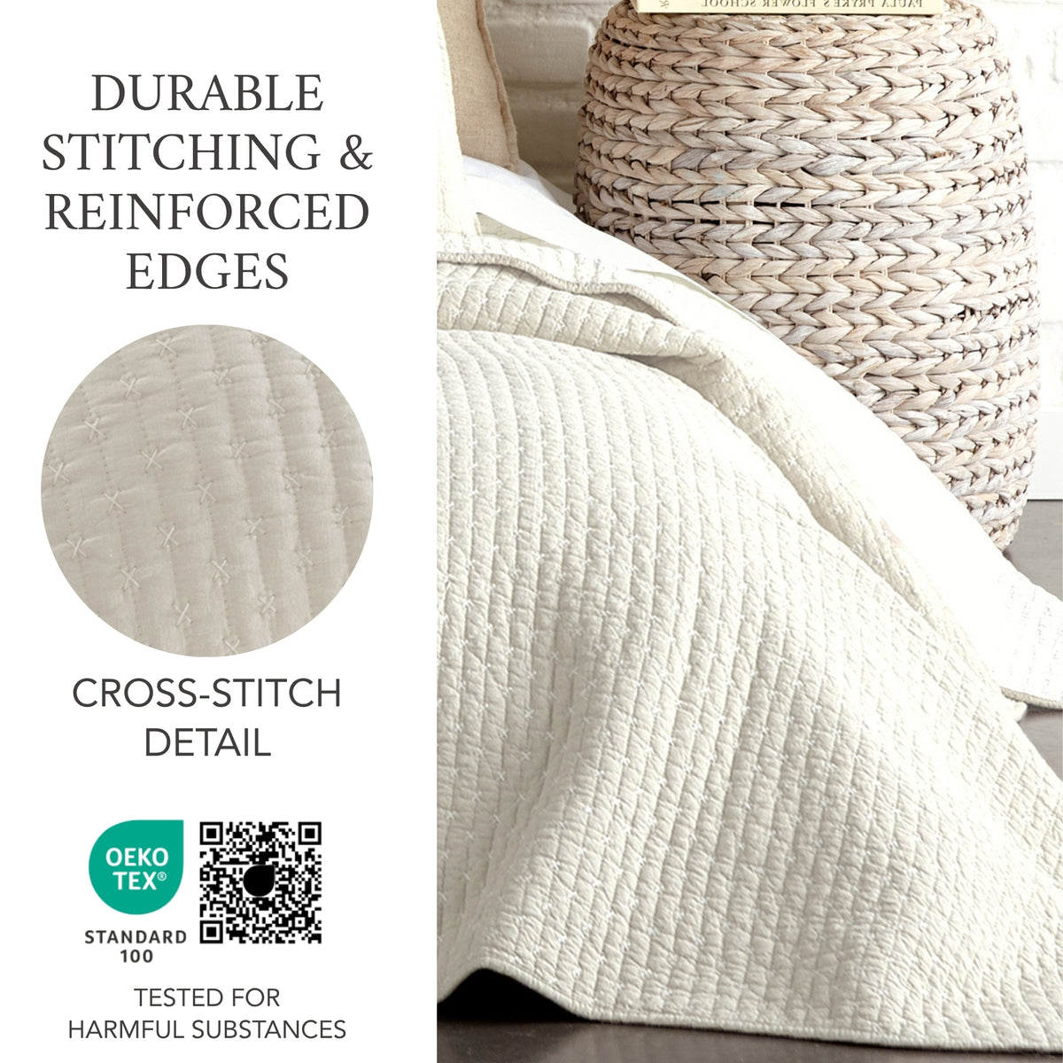 Cross Stitch Quilt Set