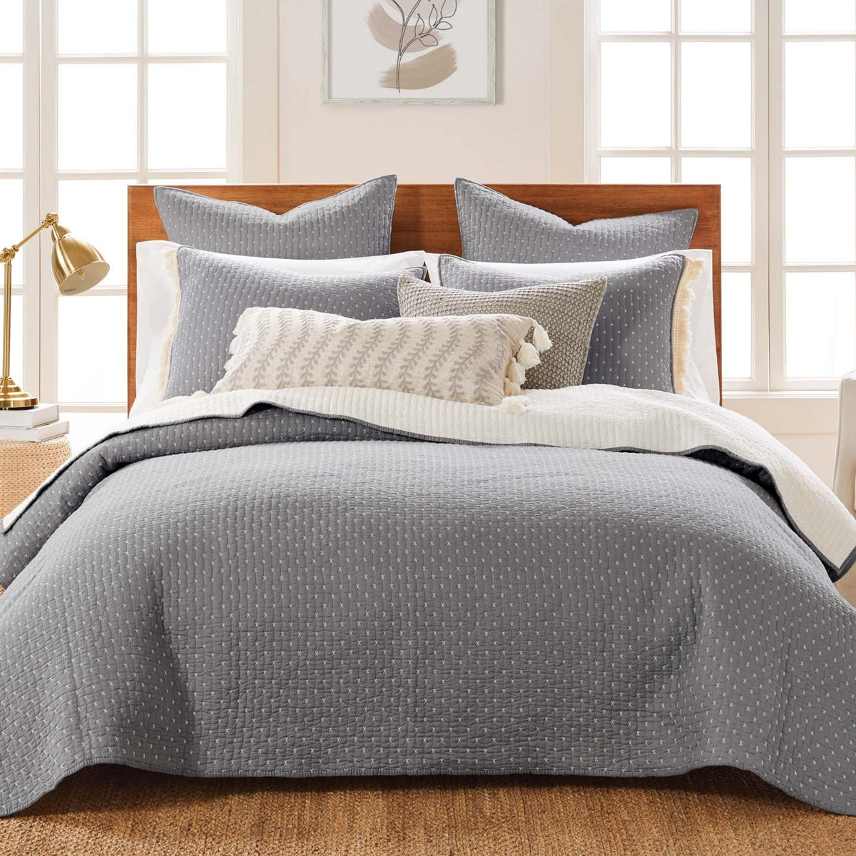 Cross Stitch Quilt Set