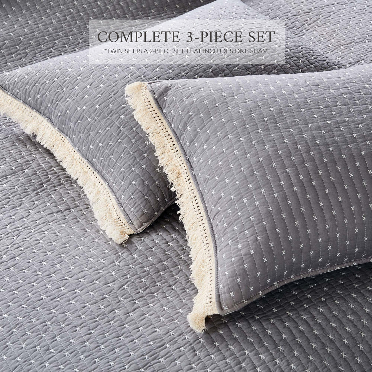 Cross Stitch Quilt Set