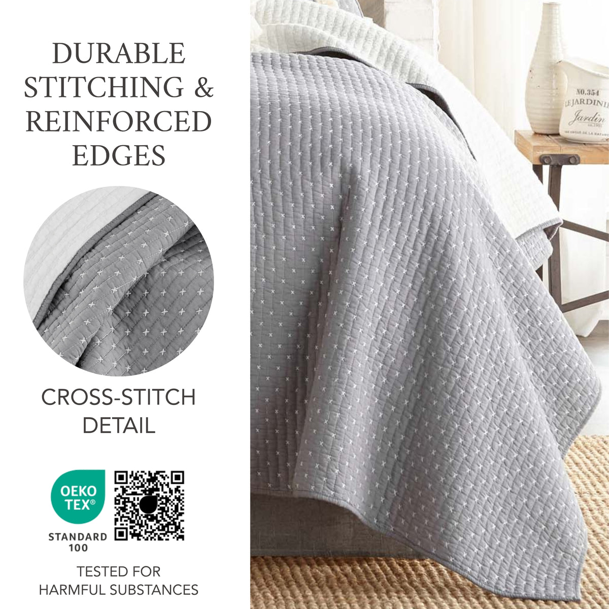 Cross Stitch Quilt Set