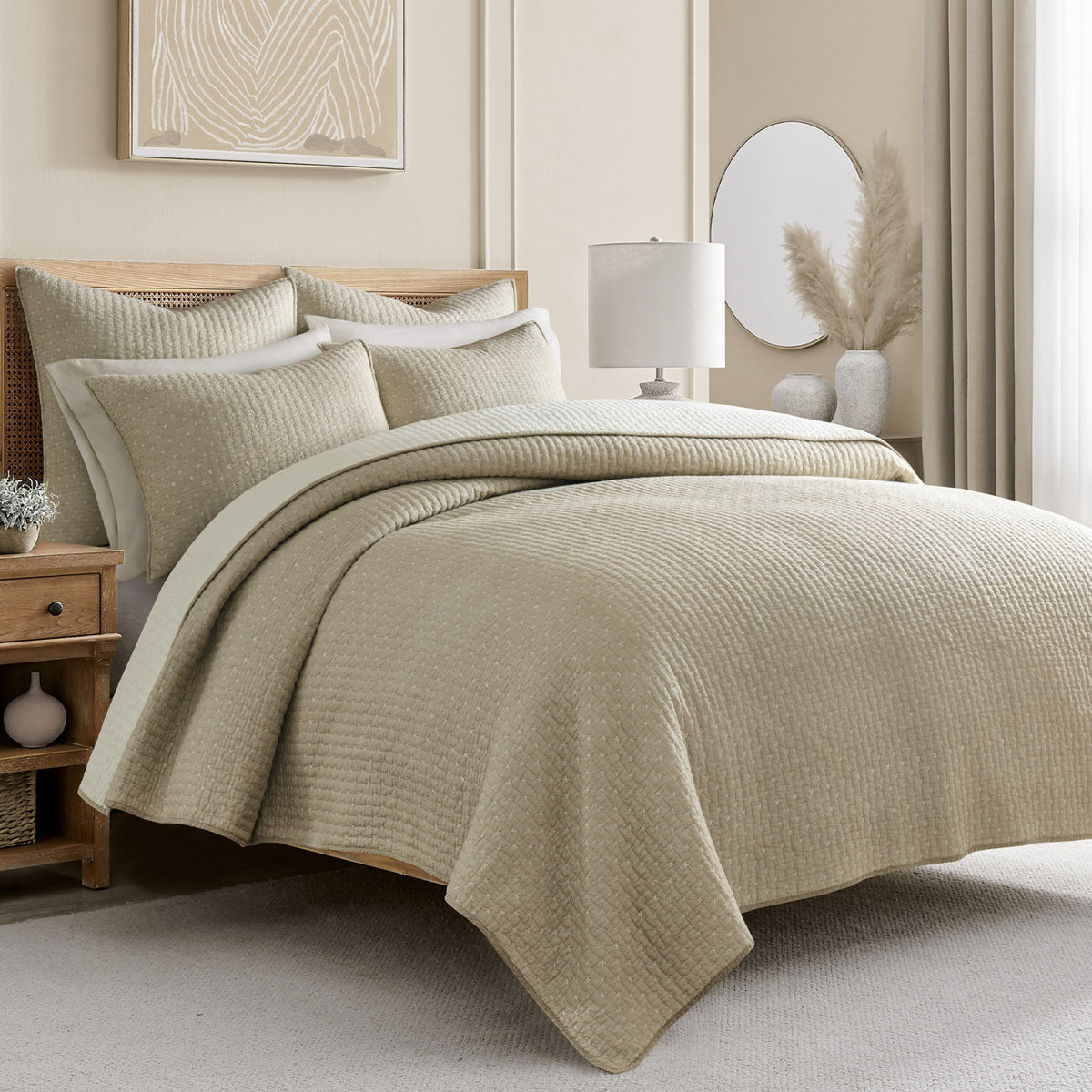 Cross Stitch Quilt Set