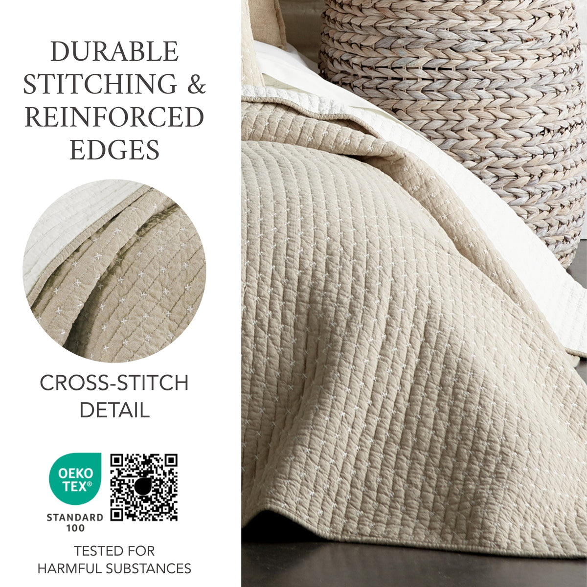 Cross Stitch Quilt Set