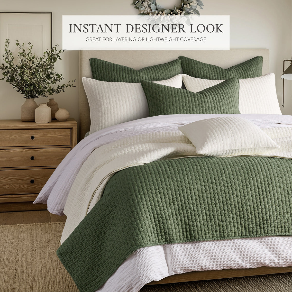 Cross Stitch Quilt Set