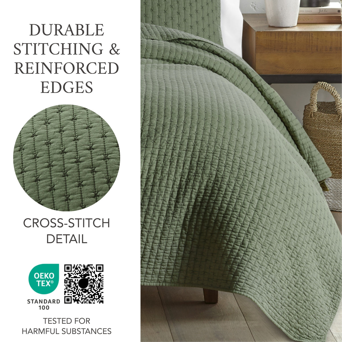 Cross Stitch Quilt Set