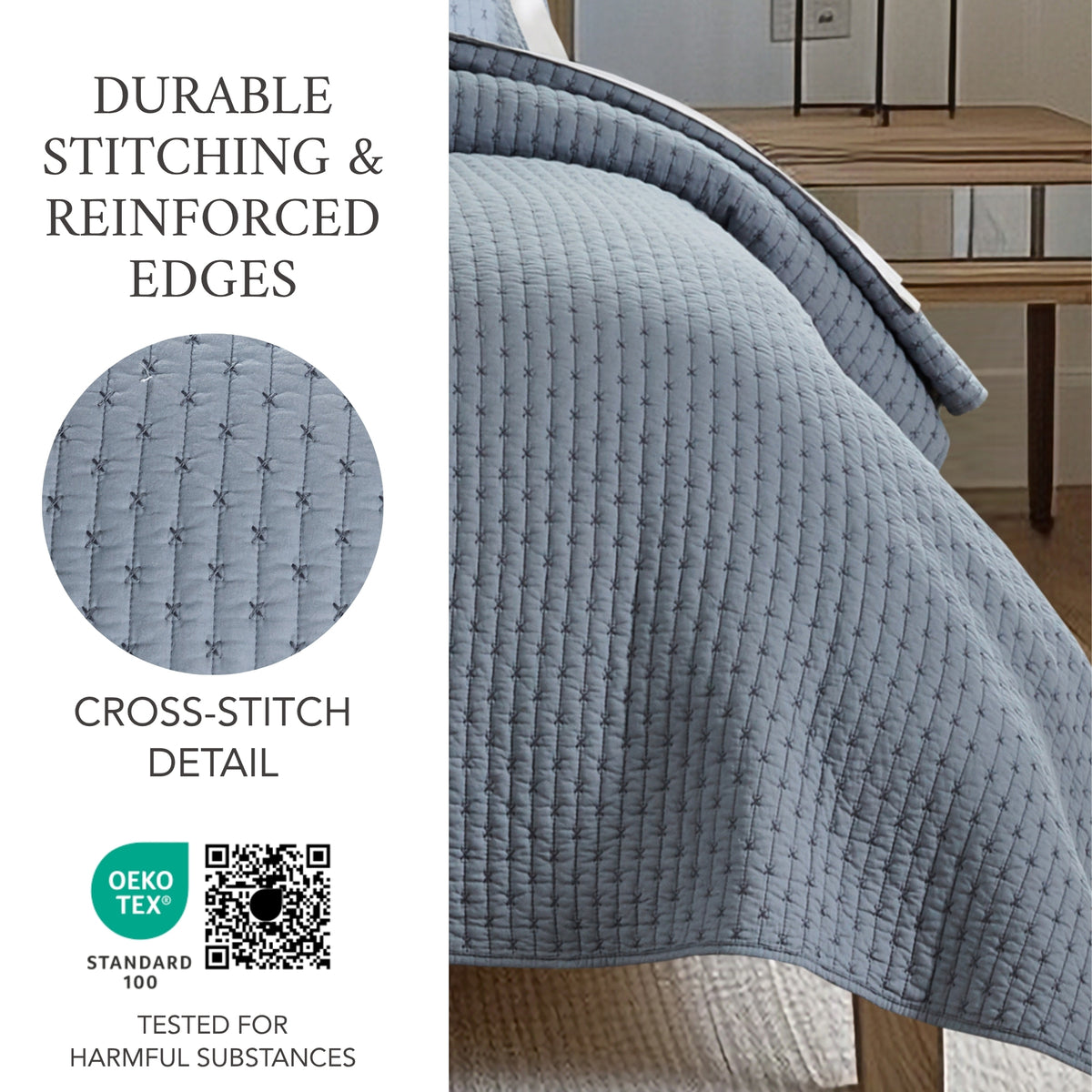 Cross Stitch Quilt Set