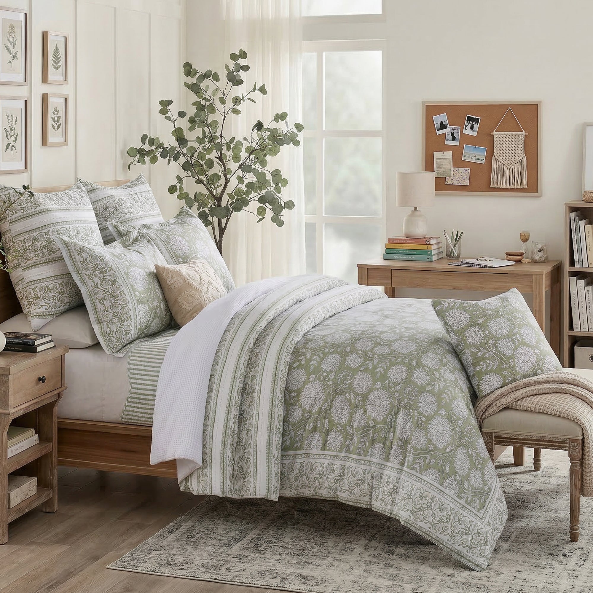 Martha Stripe Quilt Set