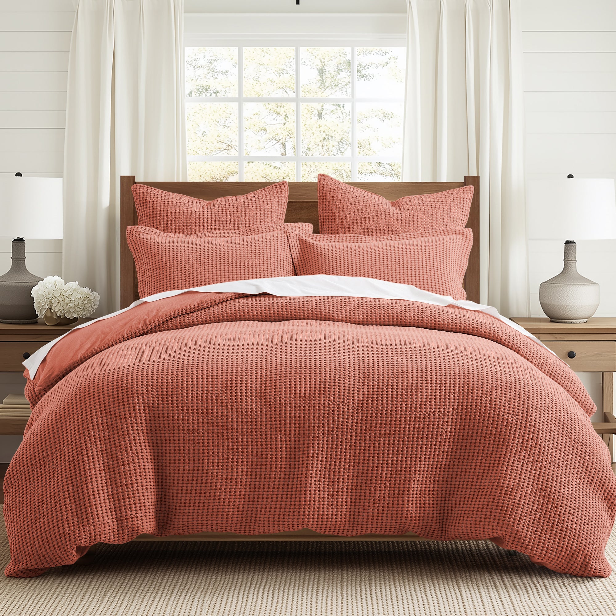 Levtex Home Mills Waffle Duvet Cover Set Duvets
