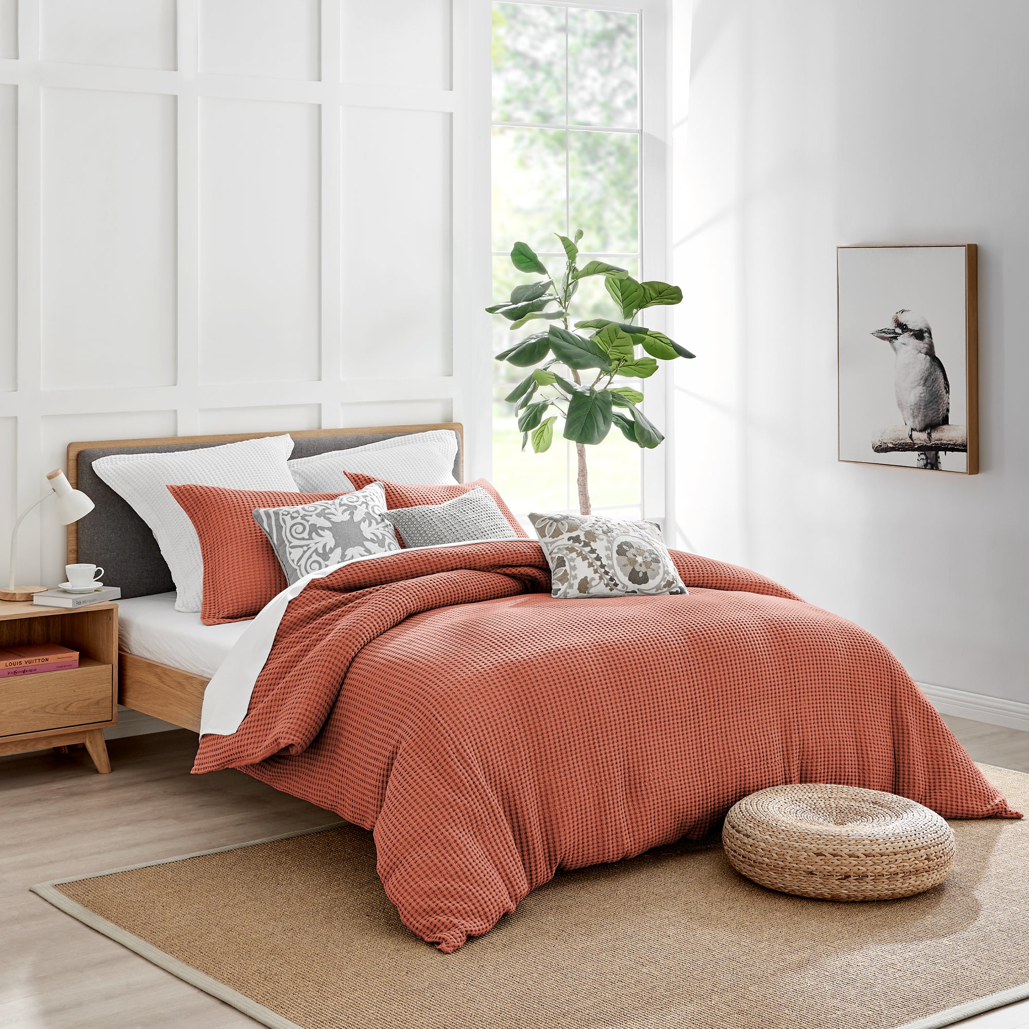 Levtex Home Mills Waffle Duvet Cover Set Duvets