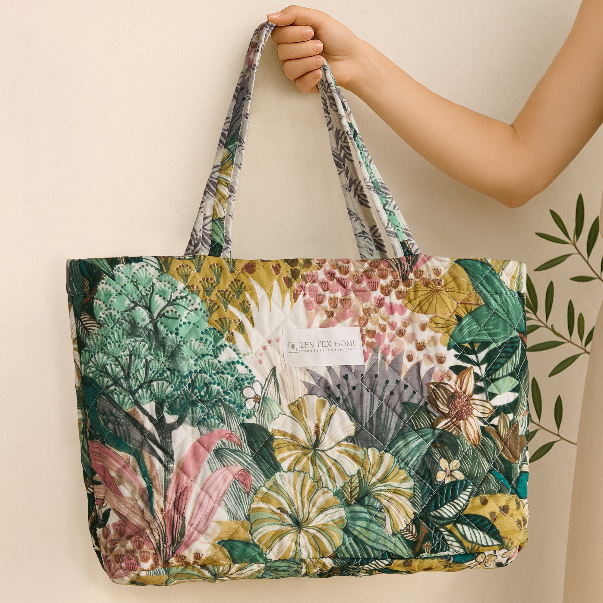 Levtex Home Ashika Tote Bag Tote Bags