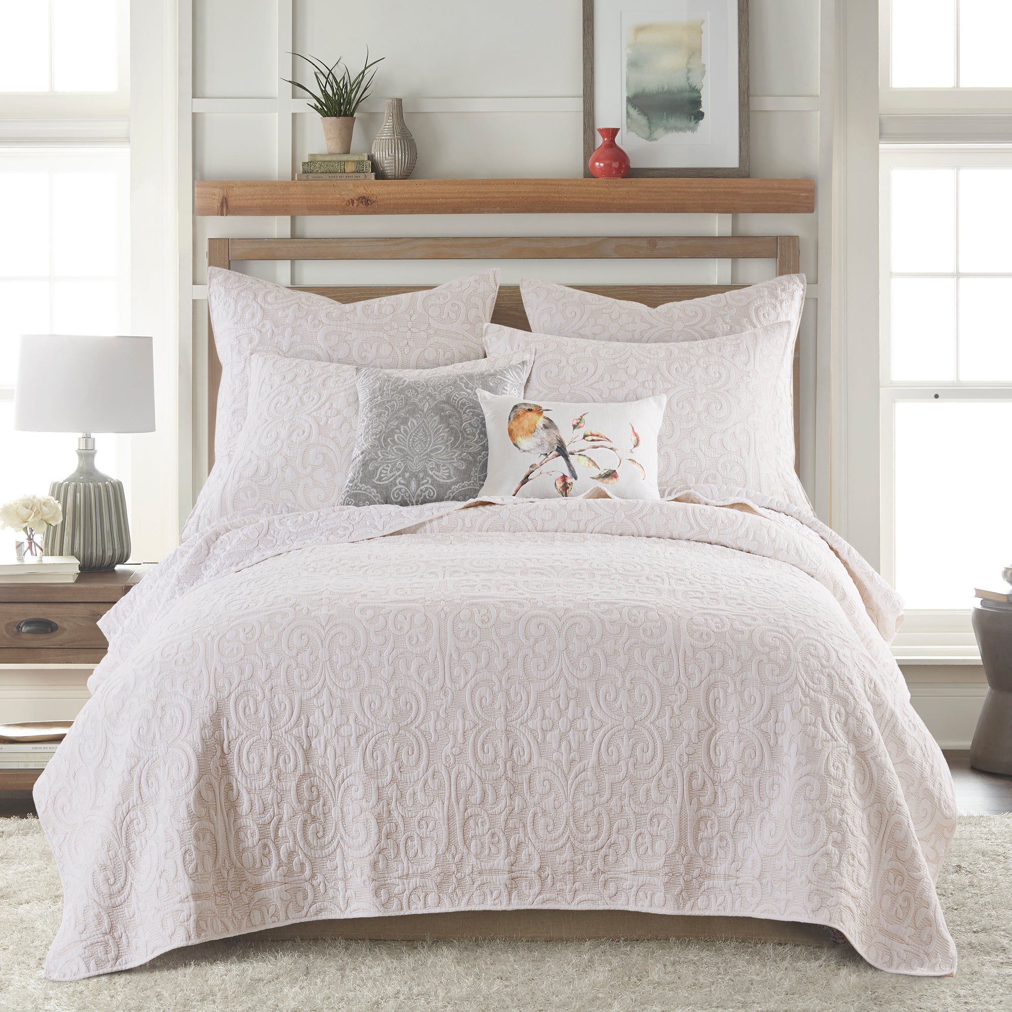Levtex Home Sherbourne Stitch Shams Set of 2 Shams