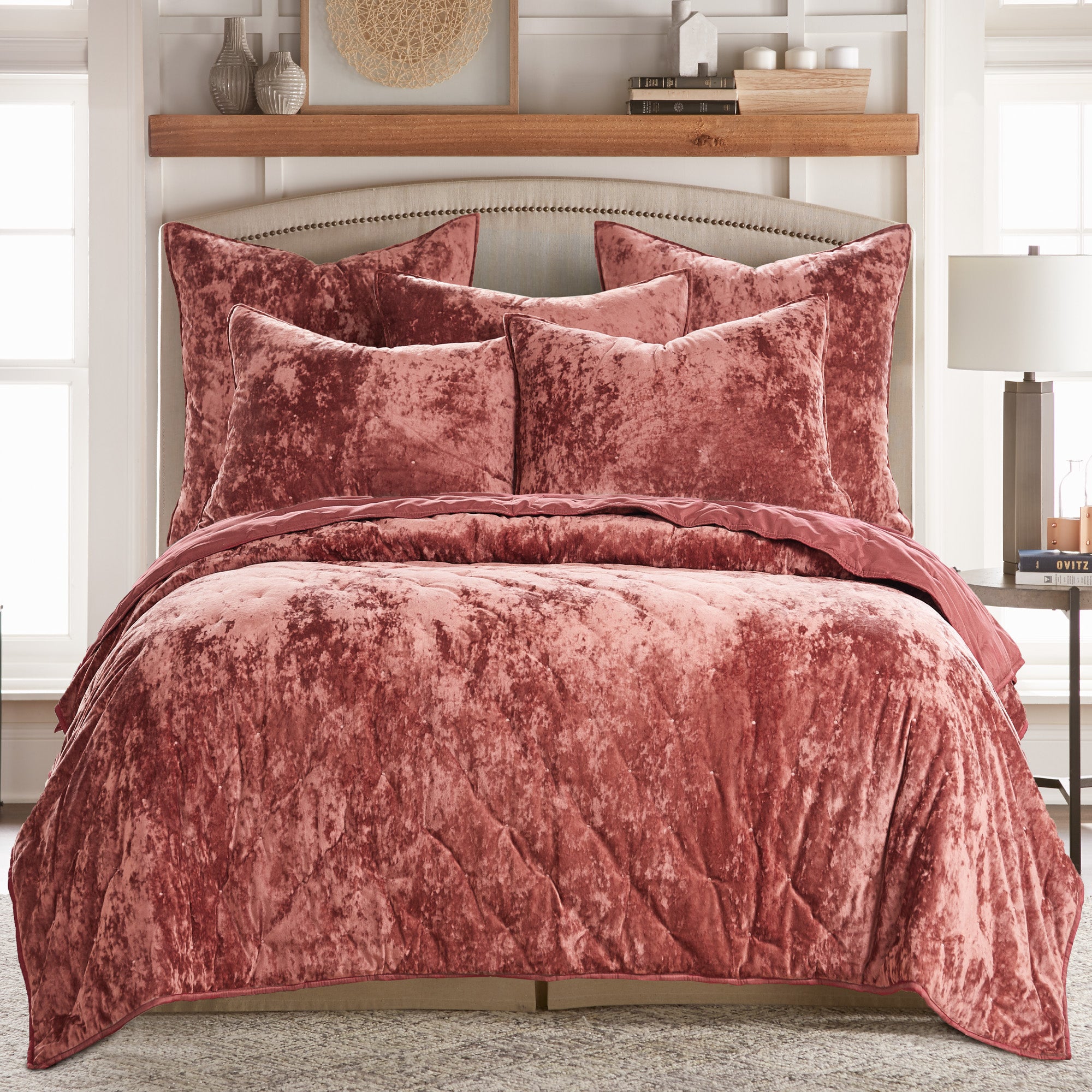 Levtex Home Abruzzi Velvet Spice Quilt Quilts