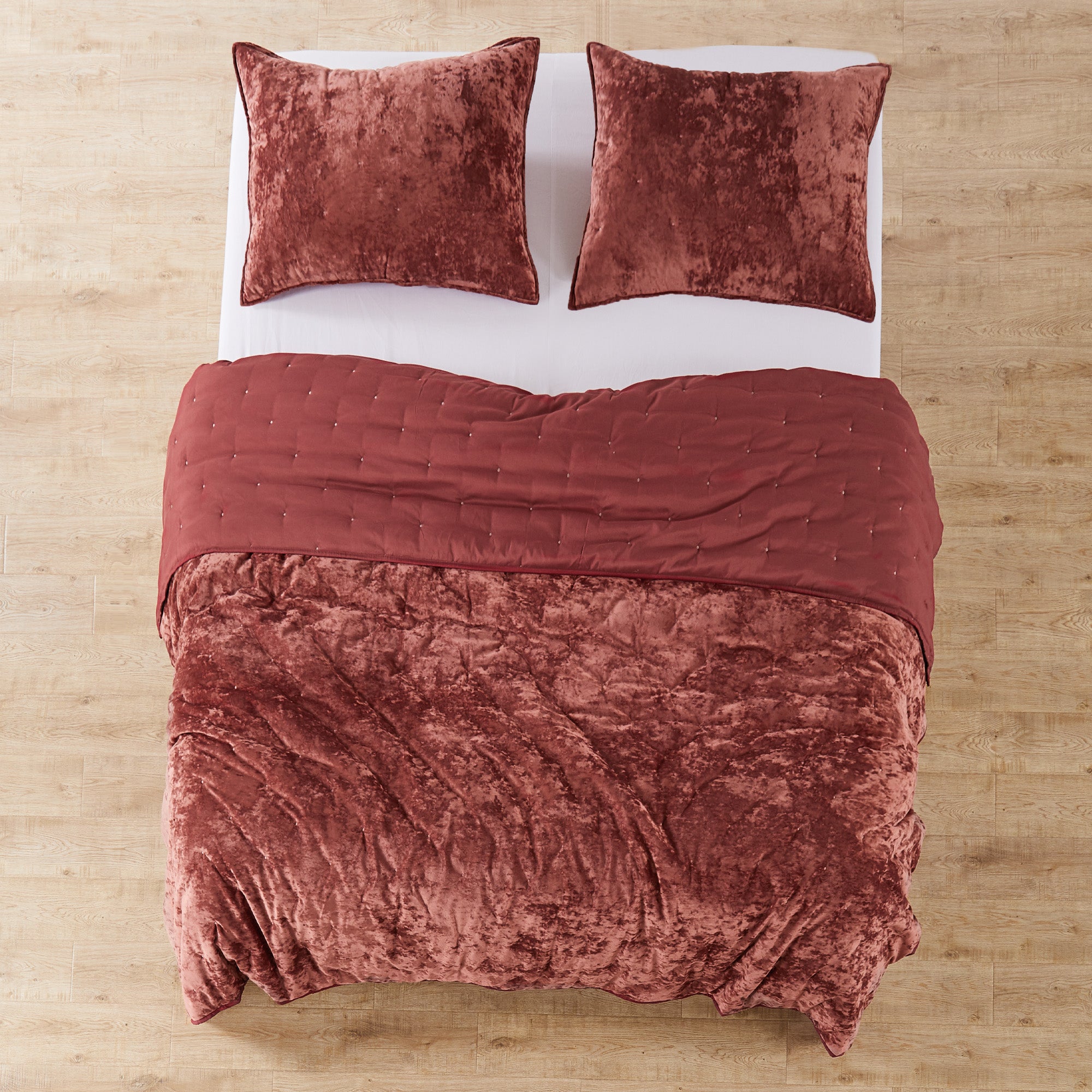 Levtex Home Abruzzi Velvet Spice Quilt Quilts