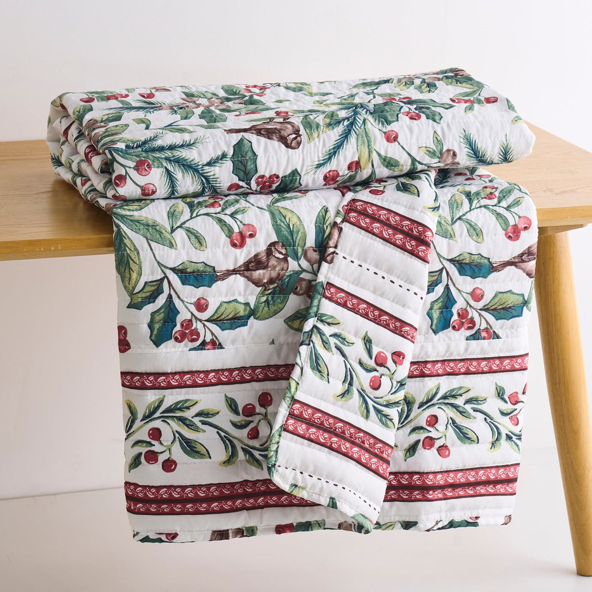 Berry Lane Quilted Throw