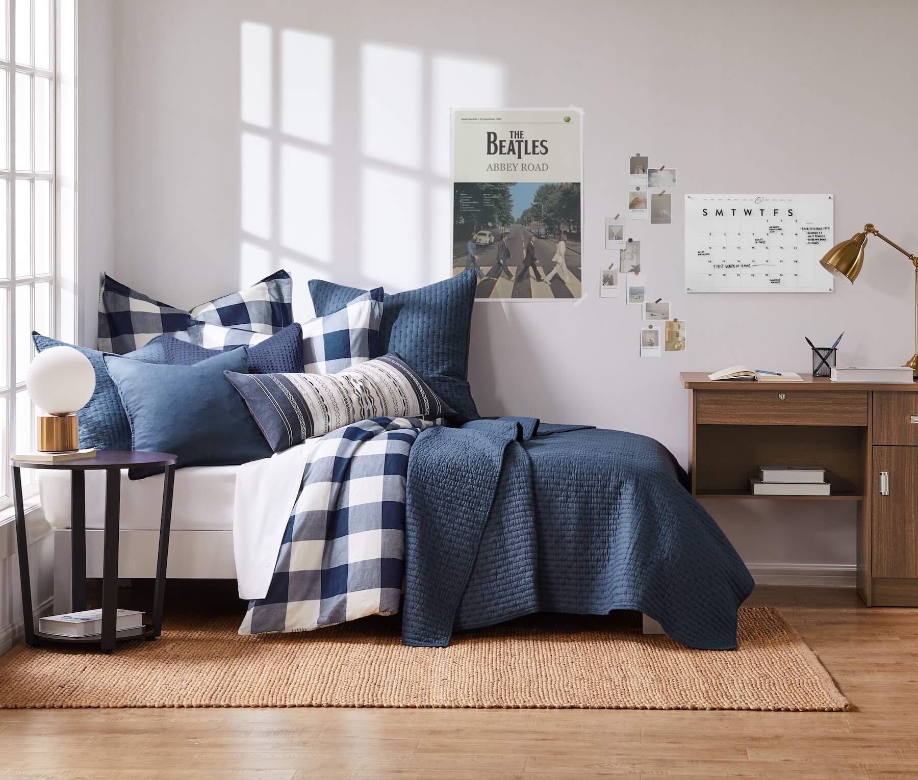 Camden Navy Duvet Cover Set