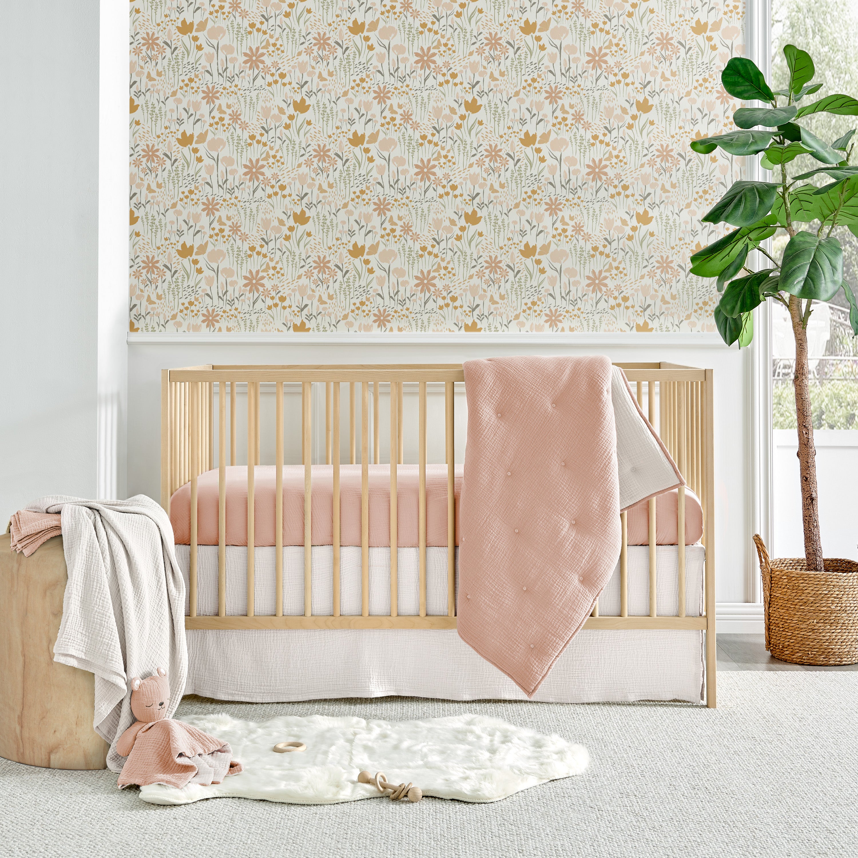 Levtex Home Cloud Muslin 5pc Bedding Set Crib Bedding Sets