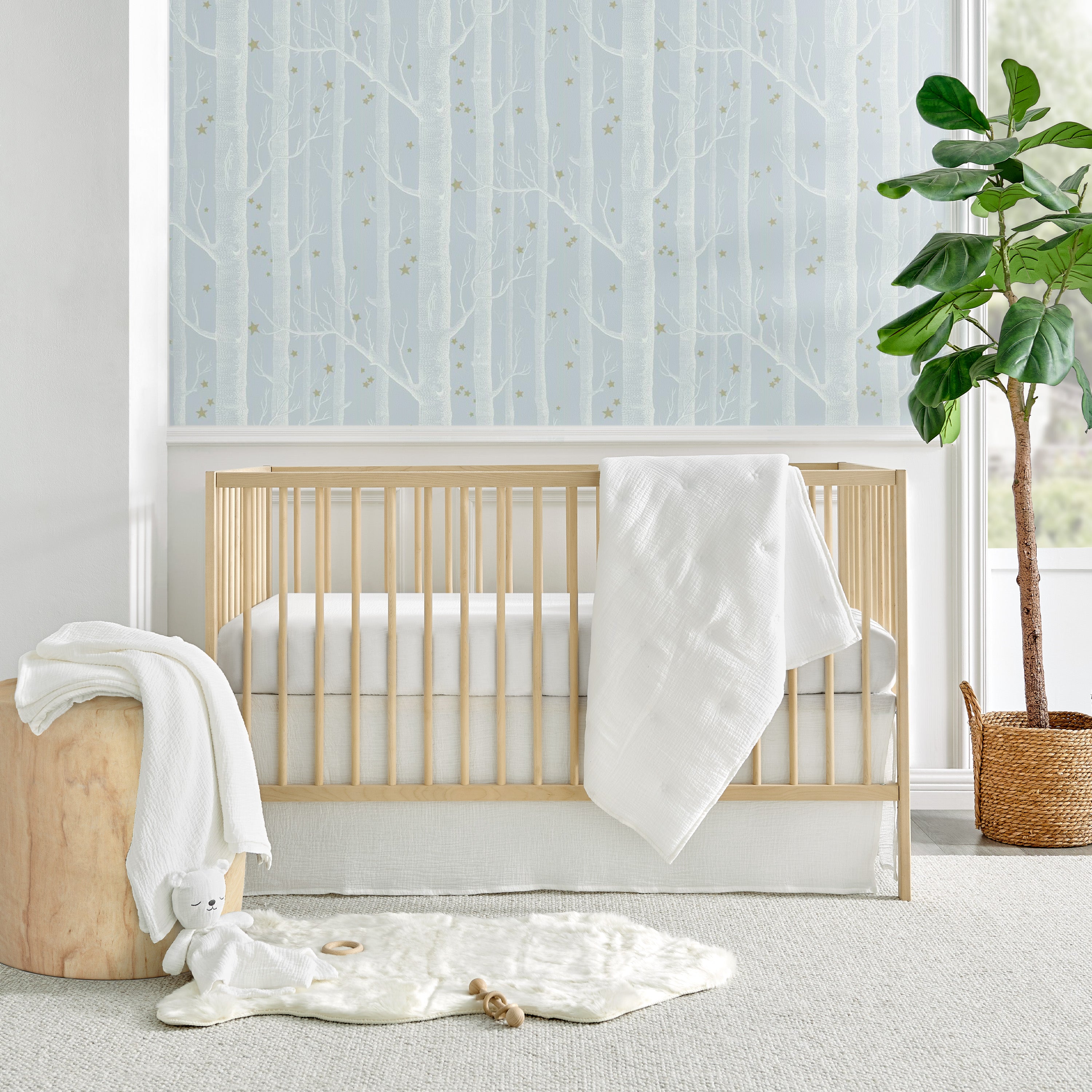 Levtex Home Cloud Muslin 5pc Bedding Set Crib Bedding Sets