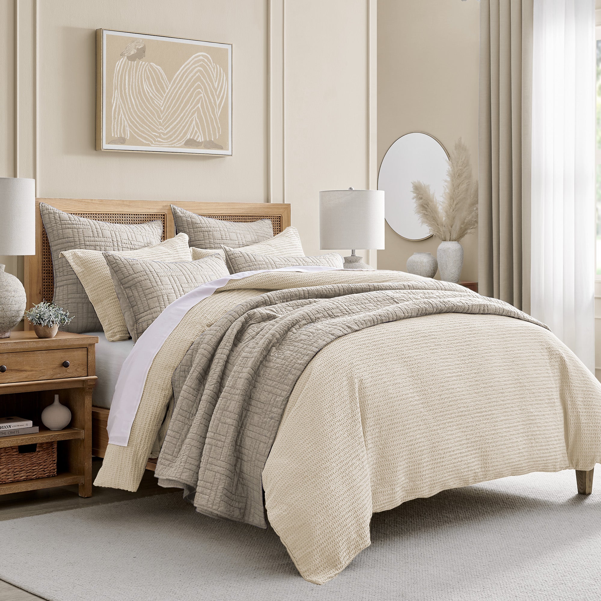Levtex Home Cloud Waffle Duvet Cover Set Duvets