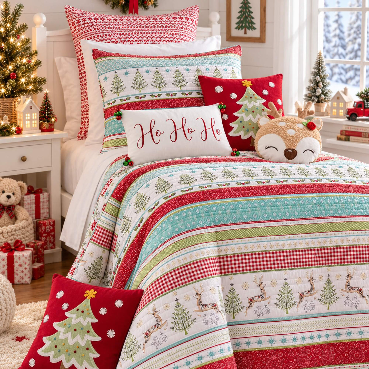 Levtex Home Comet and Cupid Quilt Set in Twin Size