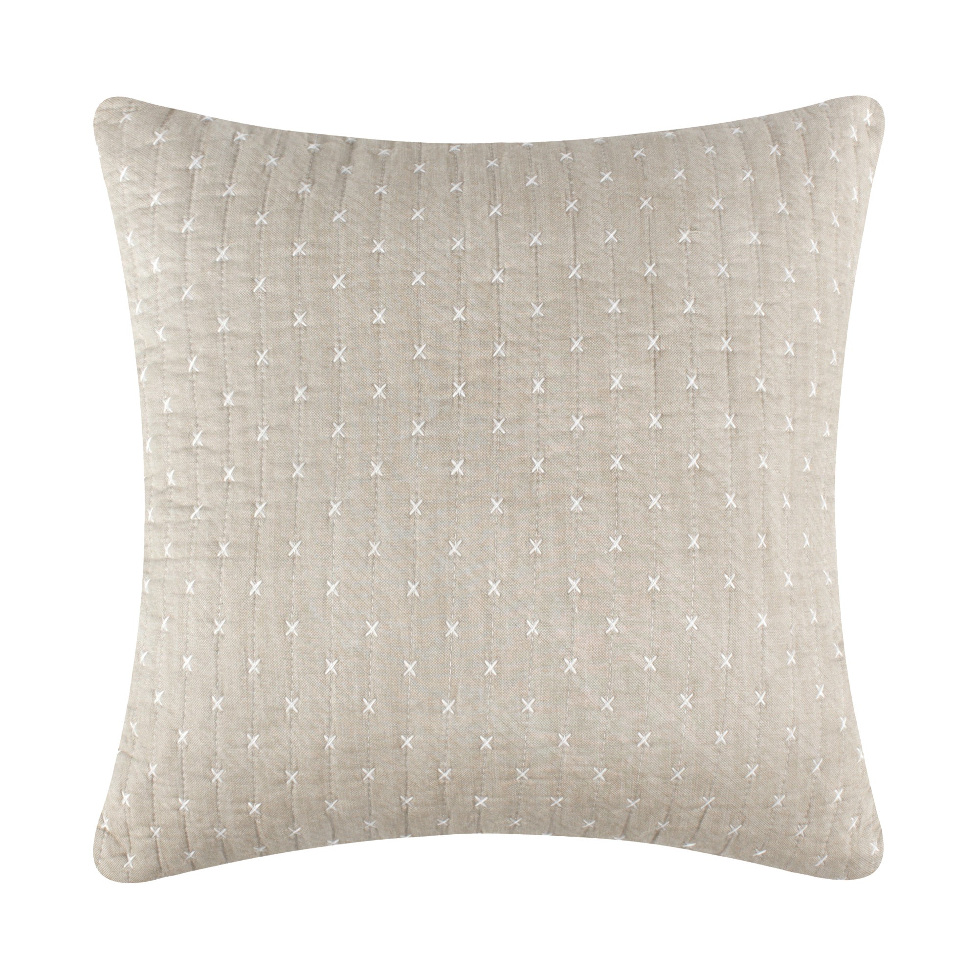 Levtex Home Cross Stitch Square Pillow Decorative Pillows