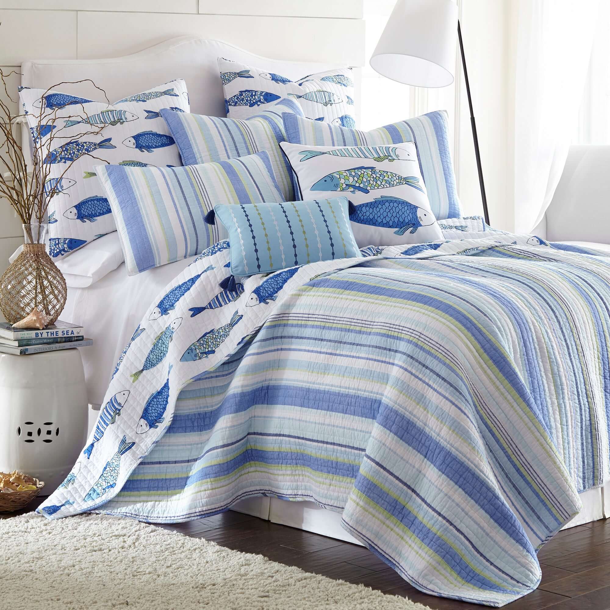 Levtex Home Catalina Fish Quilt Set Quilts