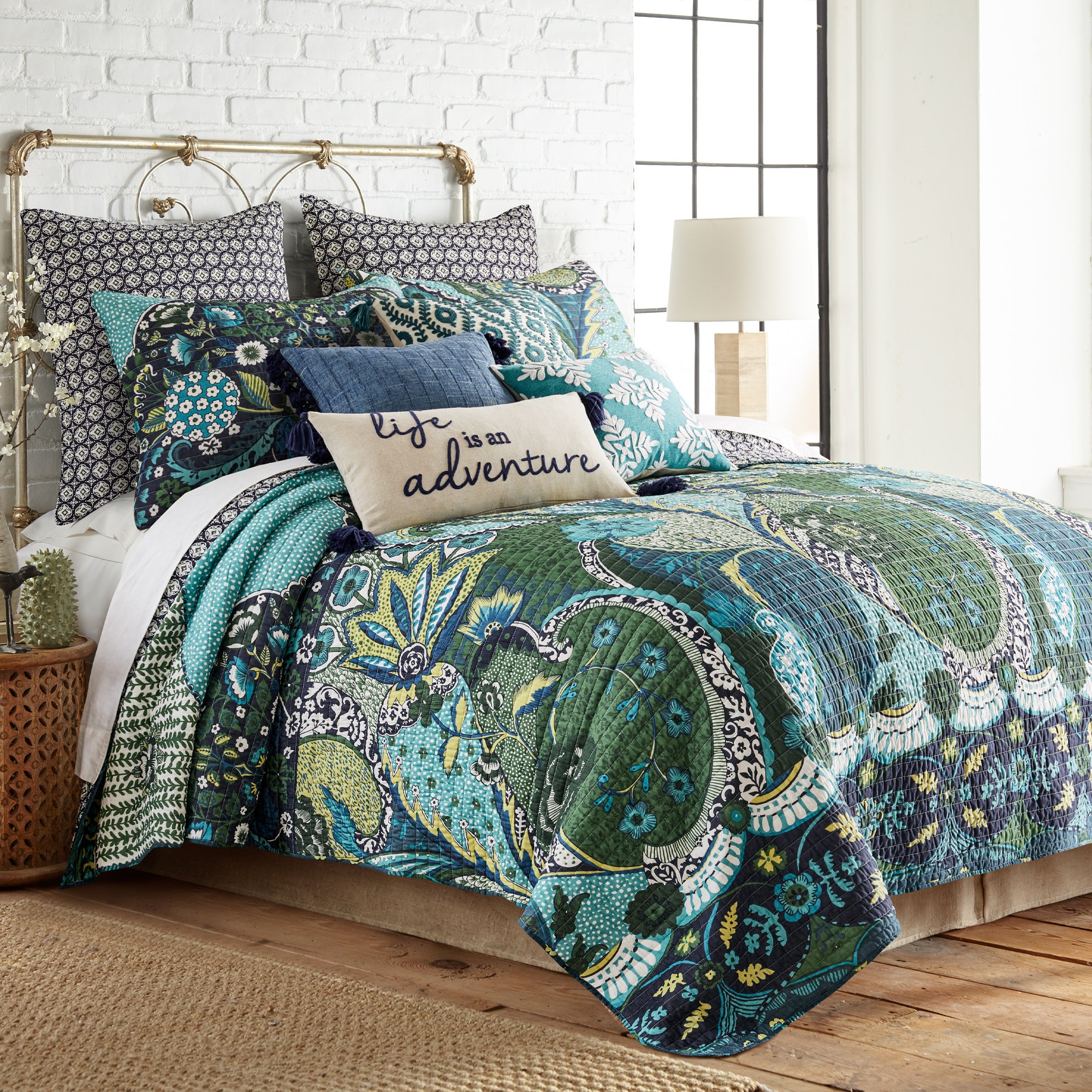 Levtex Home Jules Euro Shams Set of 2 Euro Shams