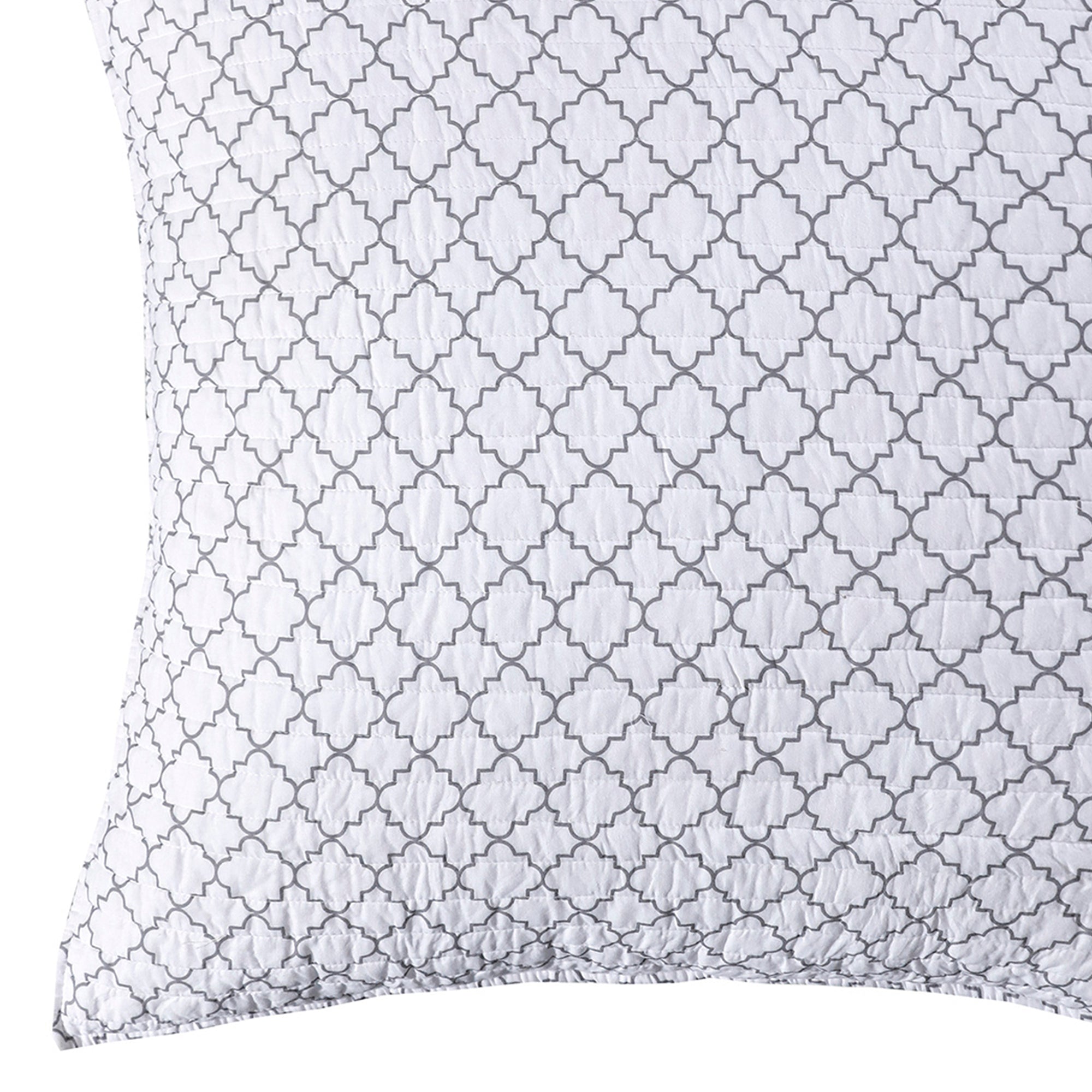 Levtex Home Pisa Grey Euro Shams Set of 2 Euro Shams