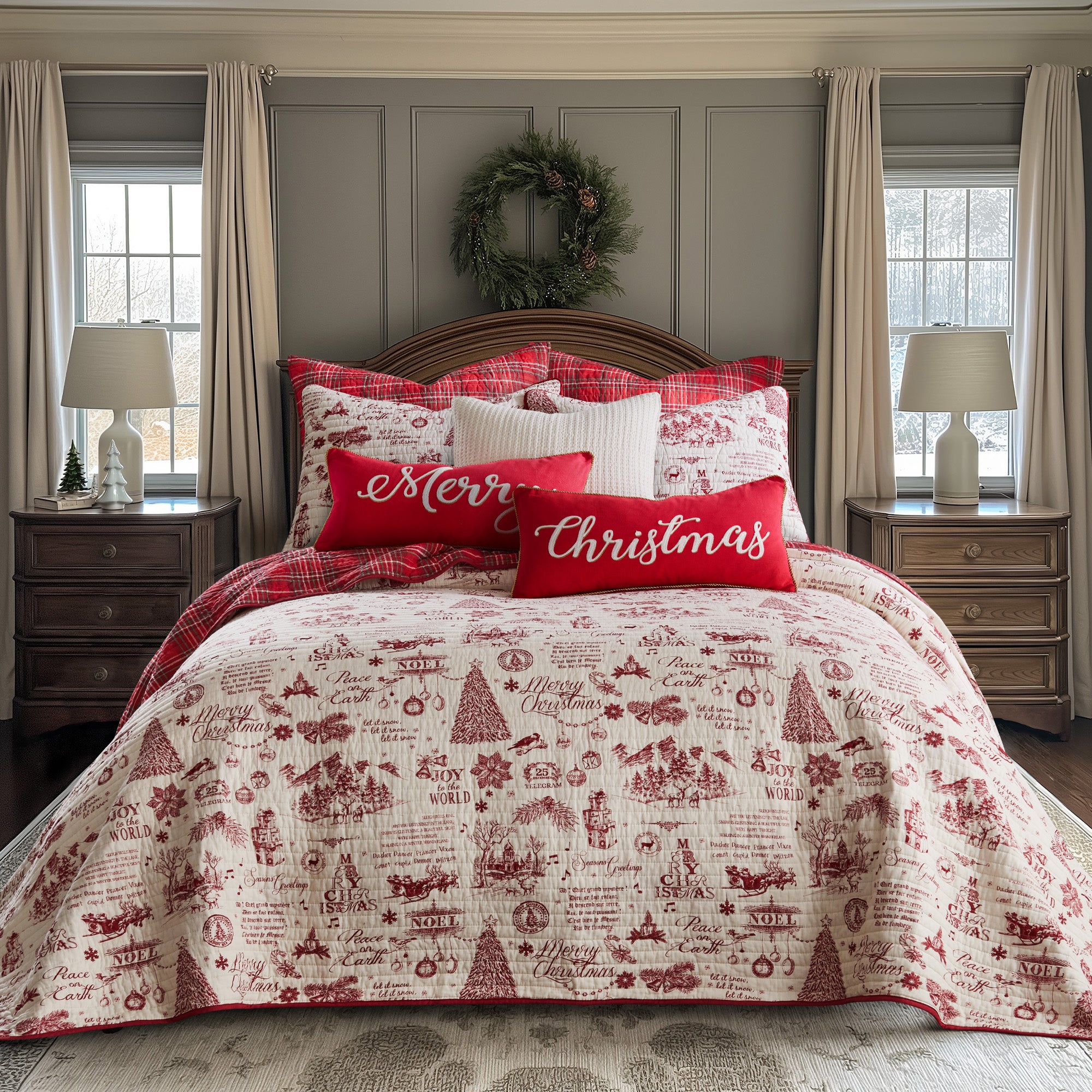 Levtex Home Yuletide Bedspread Set Bedspreads