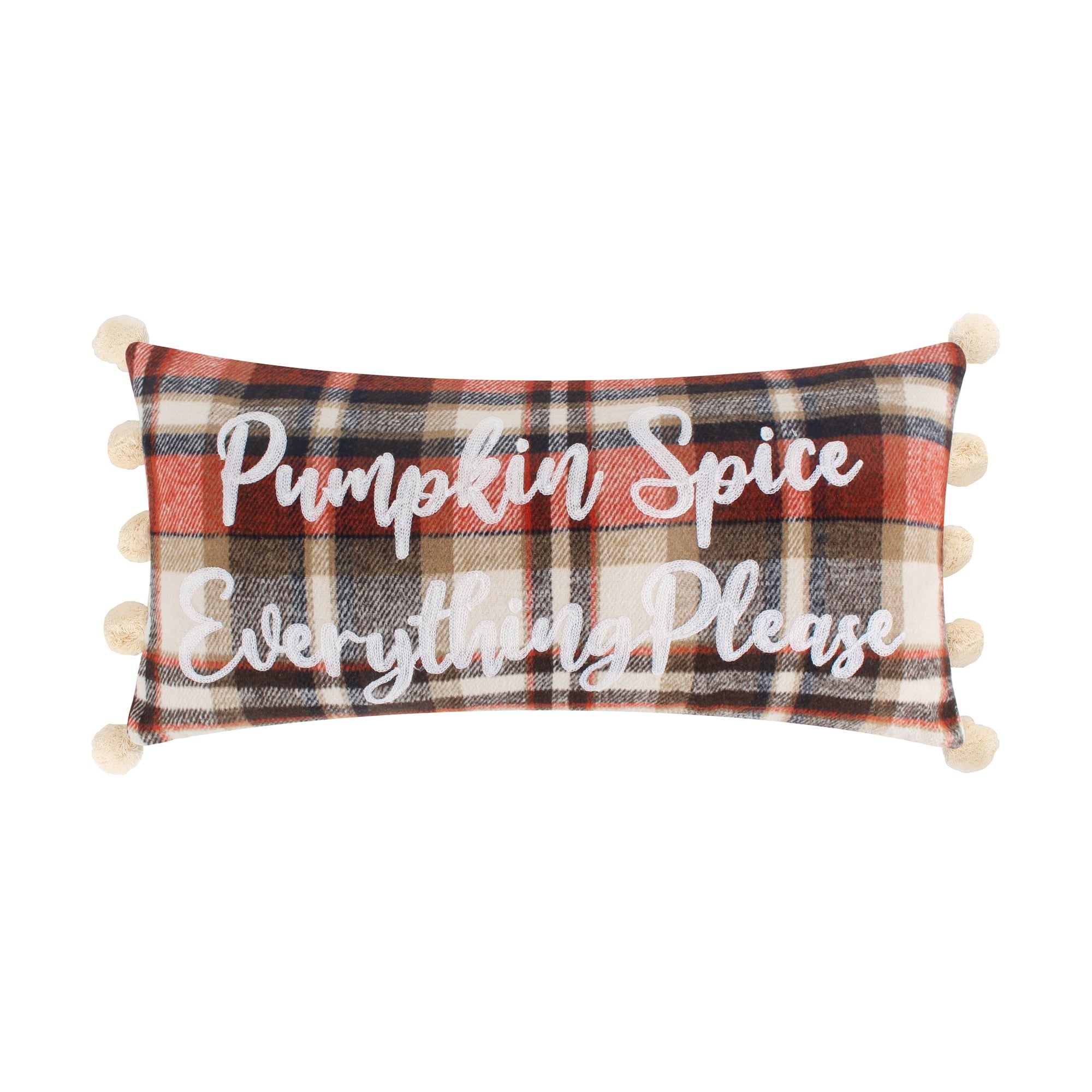 Levtex Home Pumpkin Spice Everything Pillow Decorative Pillows