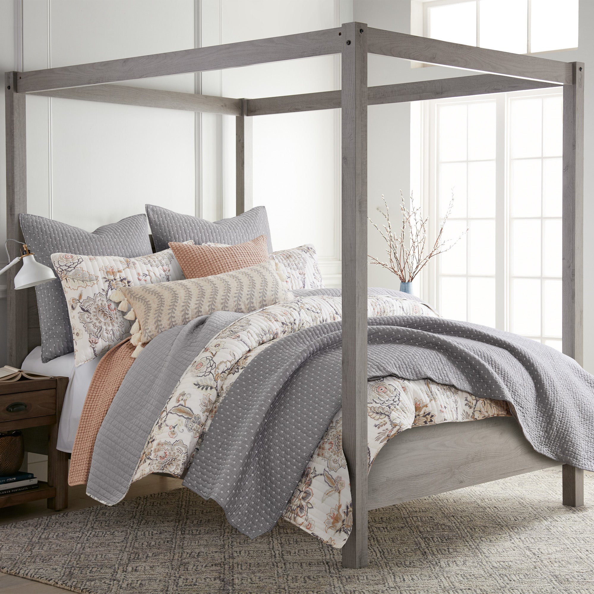 Levtex Home Cross Stitch Quilt Set Quilts