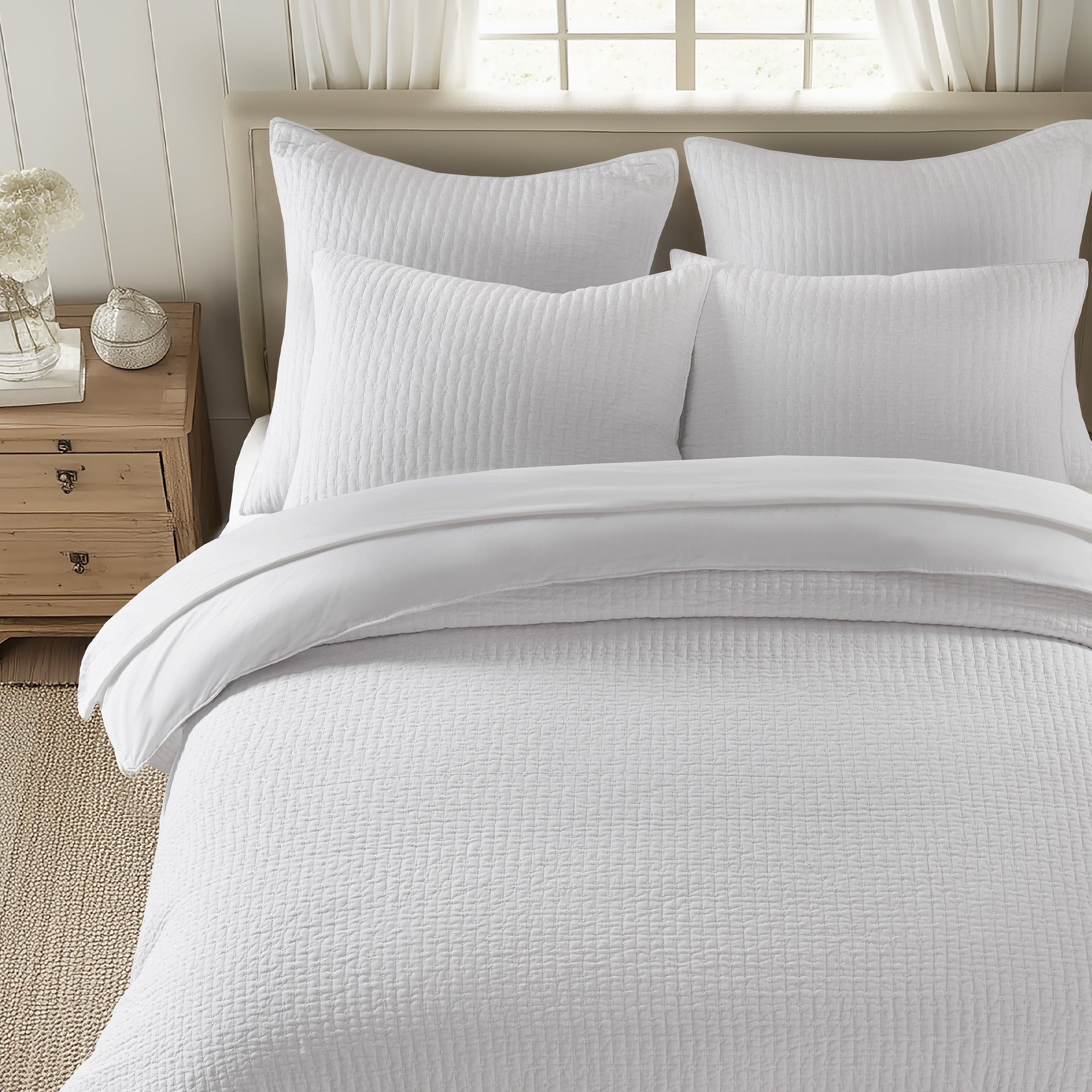 Levtex Home Cross Stitch Duvet Cover Set Duvets