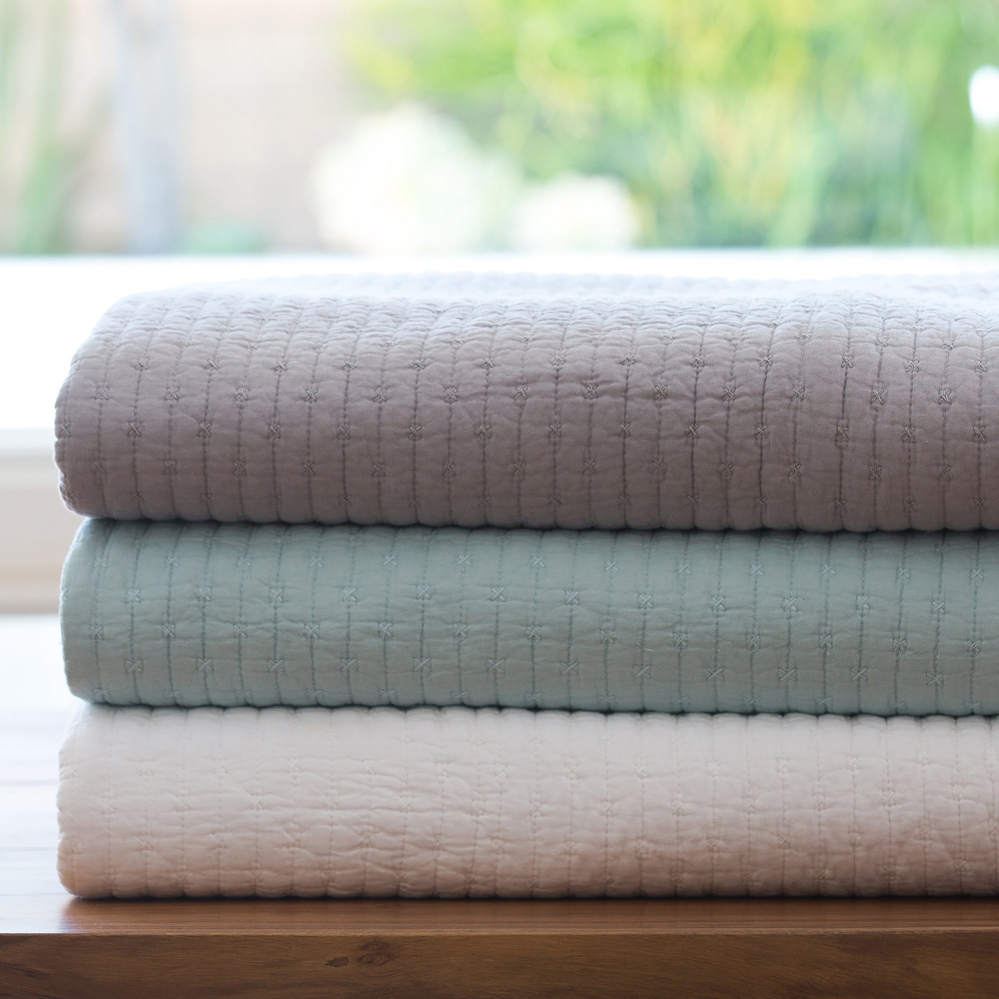 Levtex Home Cross Stitch Quilt Set Quilts