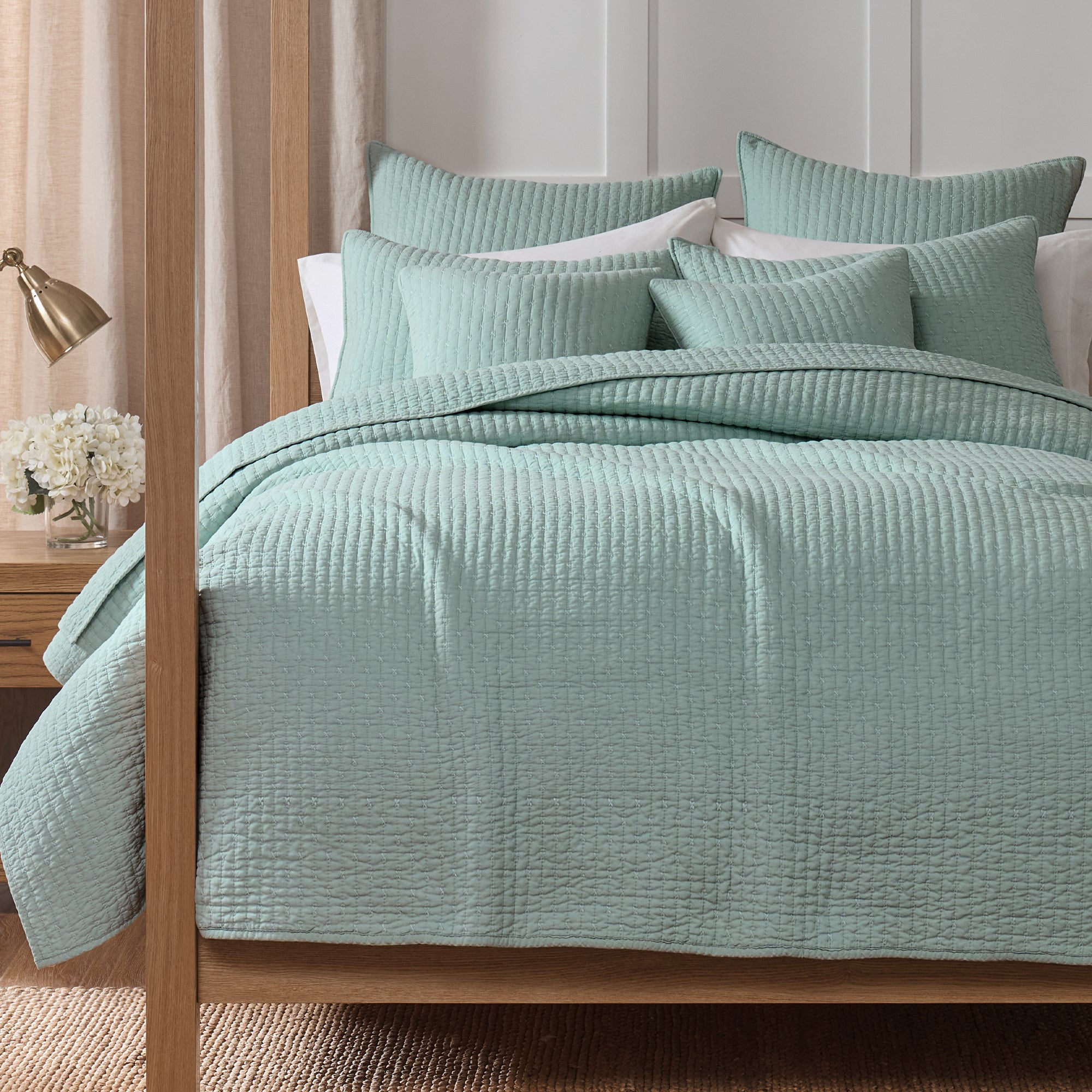 Cross Stitch Quilt Set