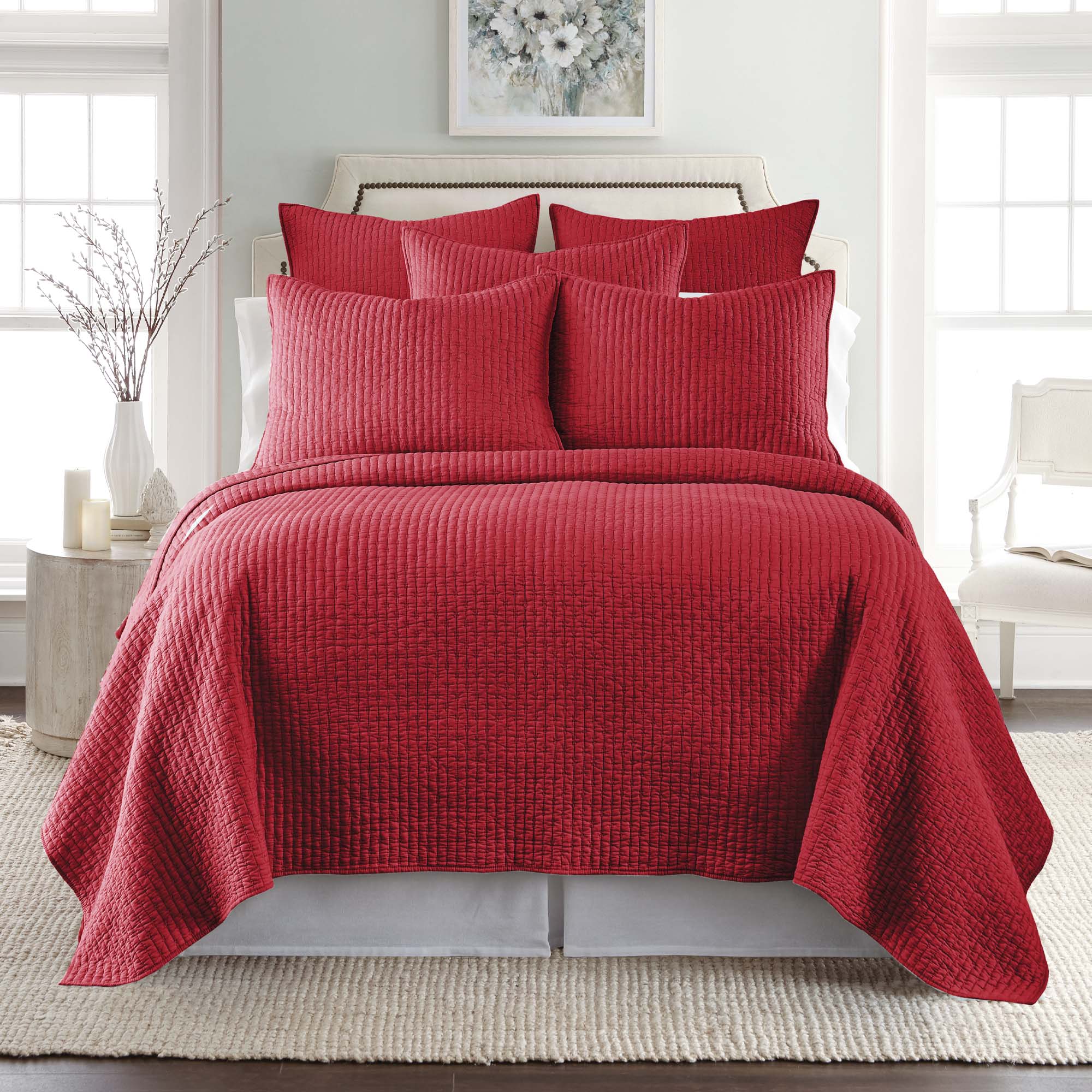 Levtex Home Cross Stitch Quilt Set Quilts