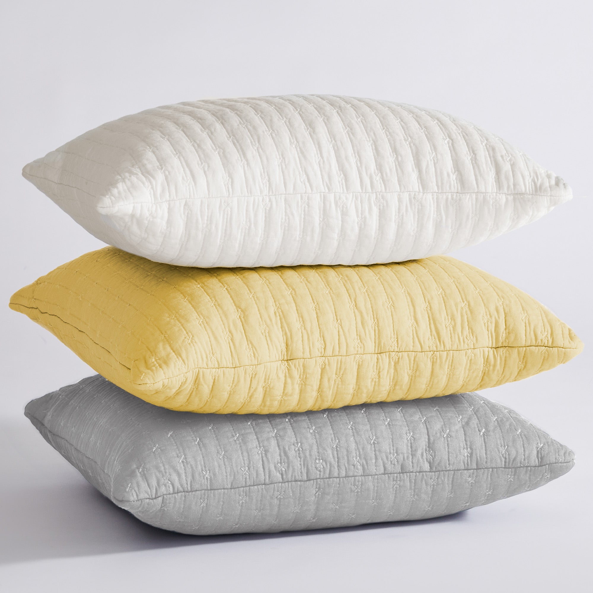 Levtex Home Cross Stitch Square Pillow Decorative Pillows