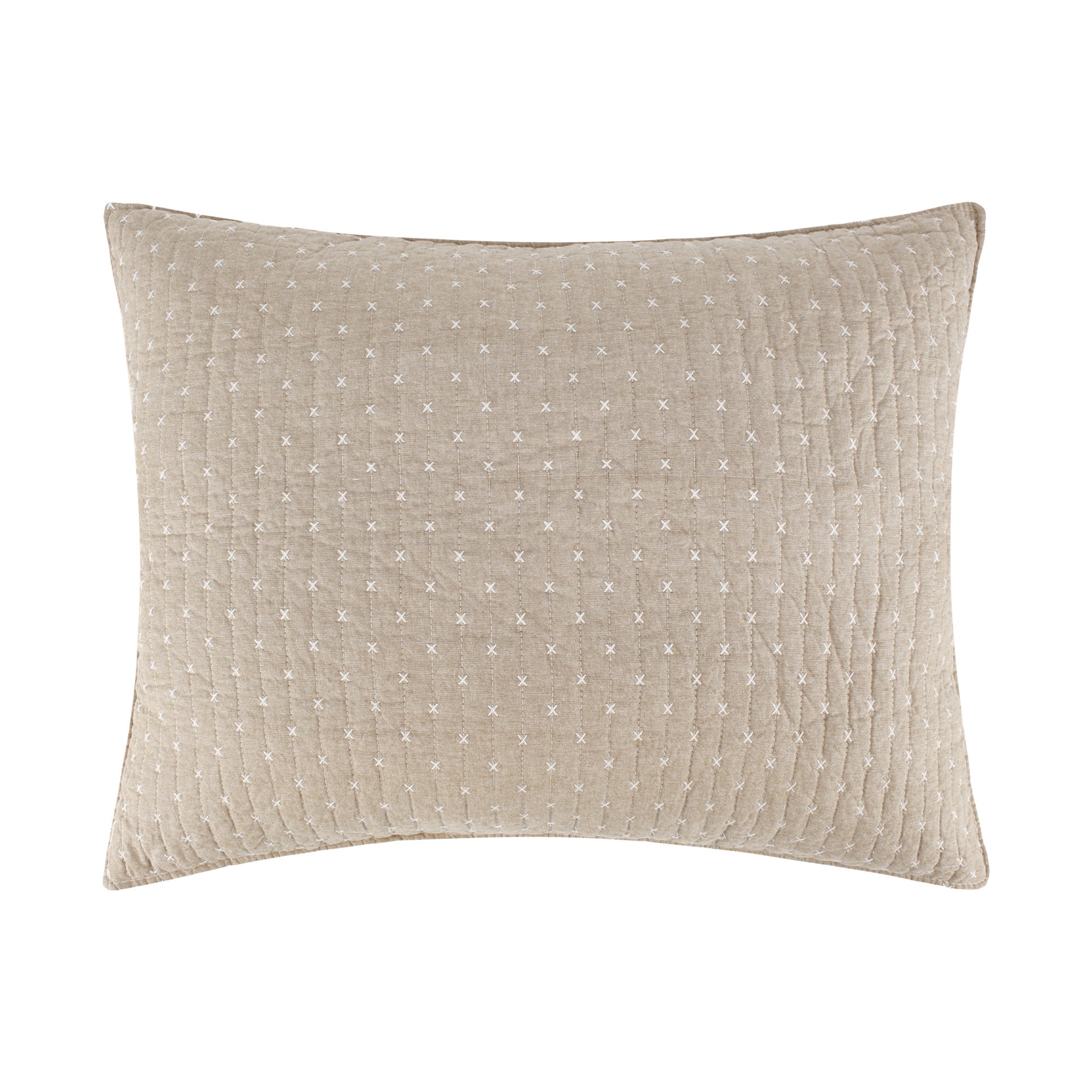 Levtex Home Cross Stitch Standard Sham Shams