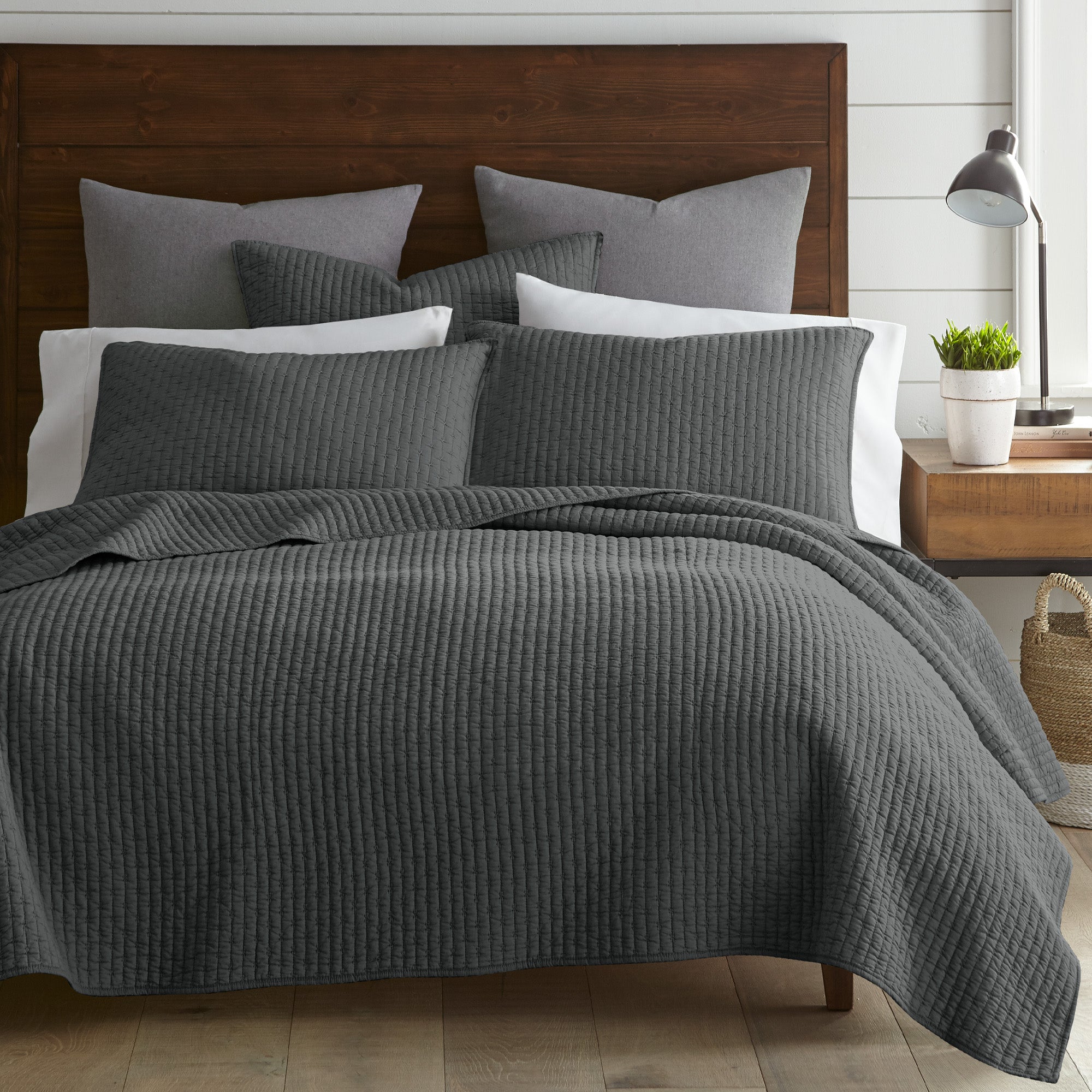 Levtex Home Cross Stitch Standard Sham Shams