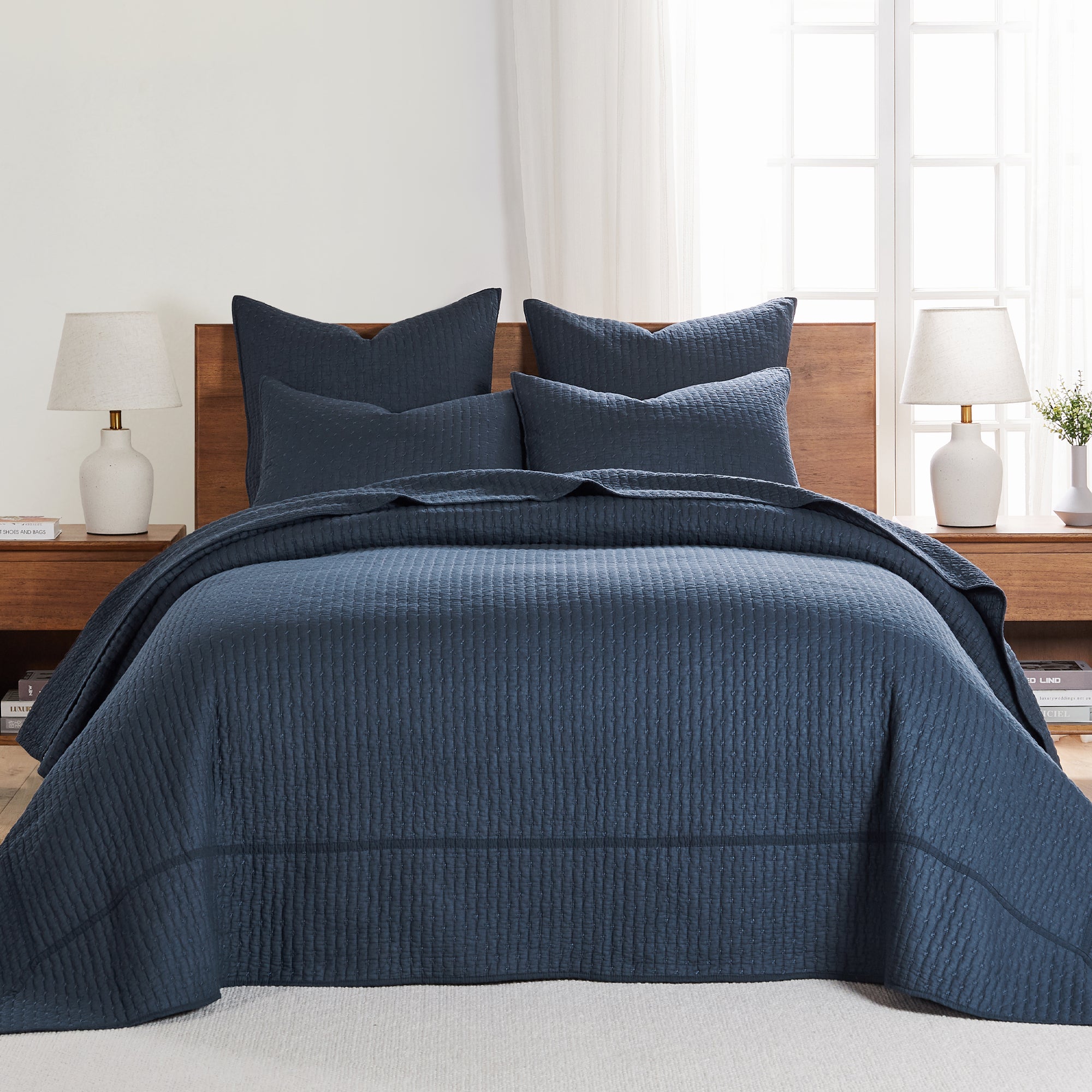 Levtex Home Cross Stitch Bedspread Set Bedspreads
