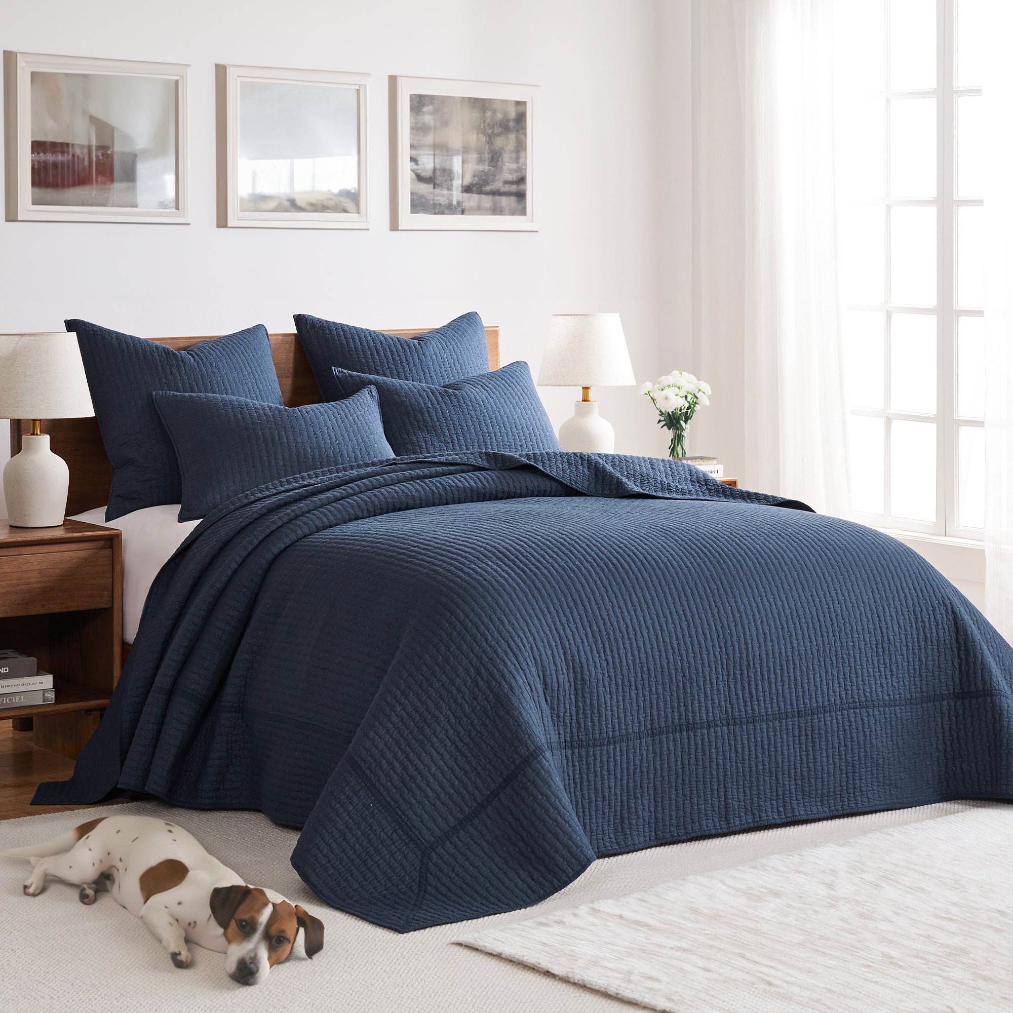 Levtex Home Cross Stitch Bedspread Set Bedspreads