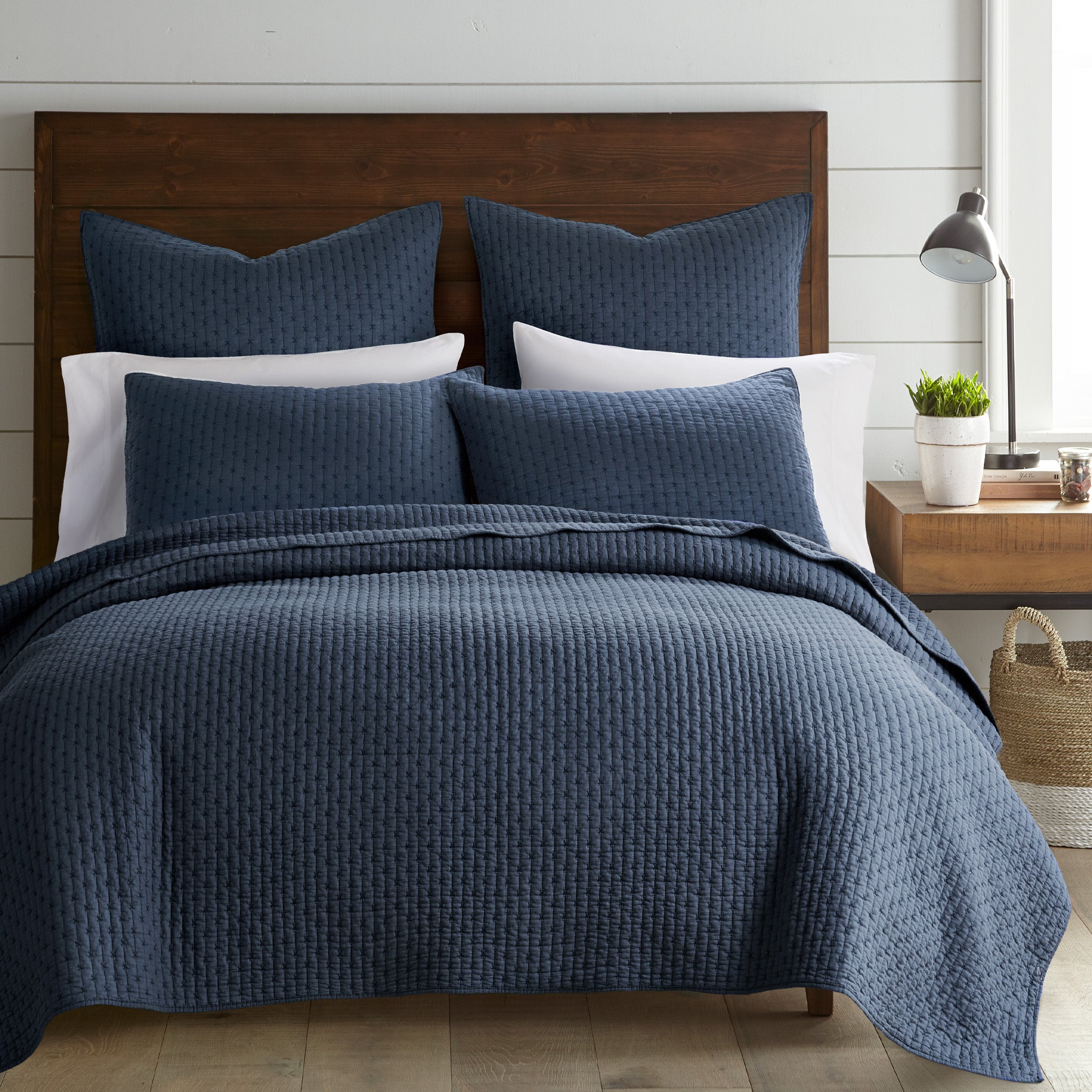Levtex Home Cross Stitch Quilt Set Quilts