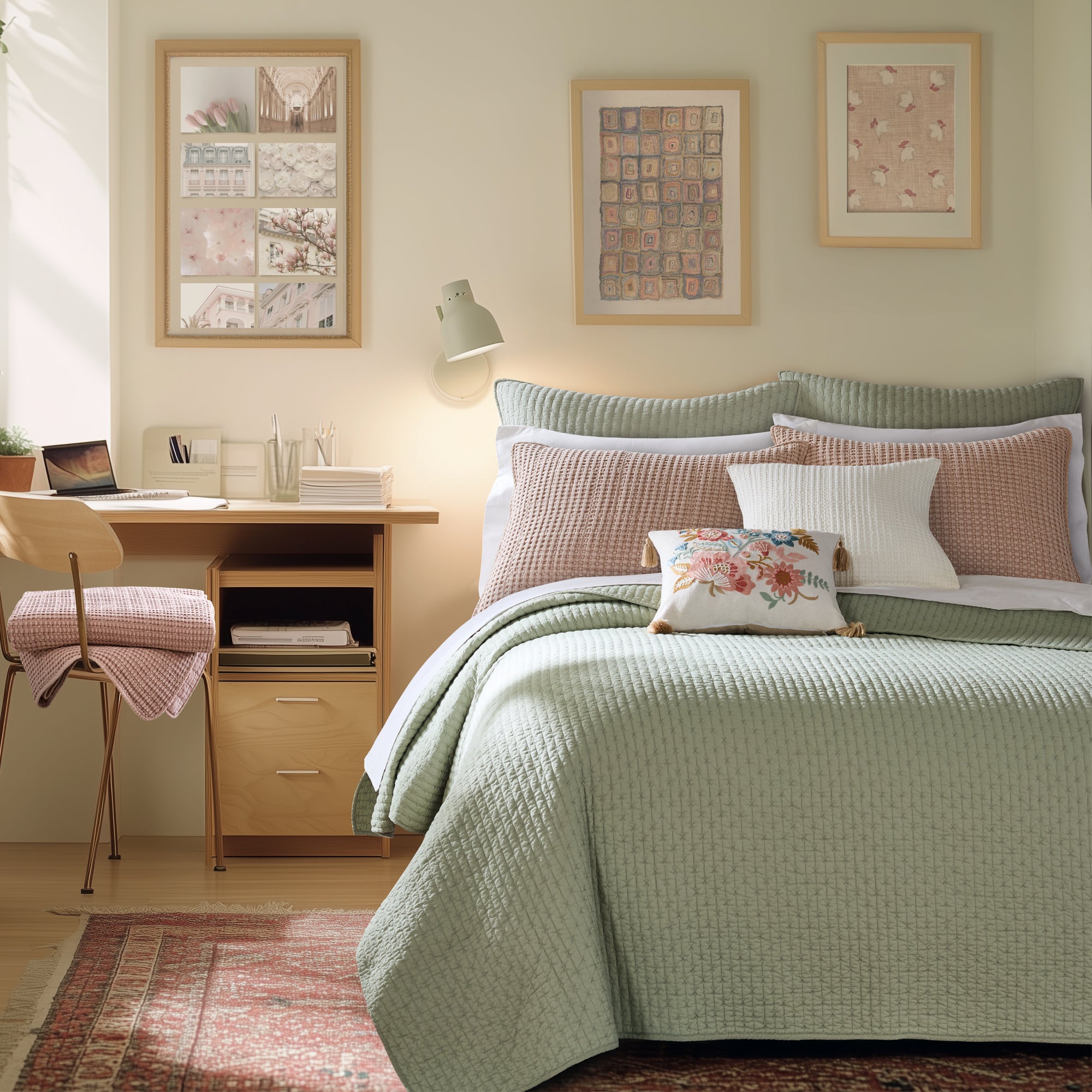 Cross Stitch Quilt Set