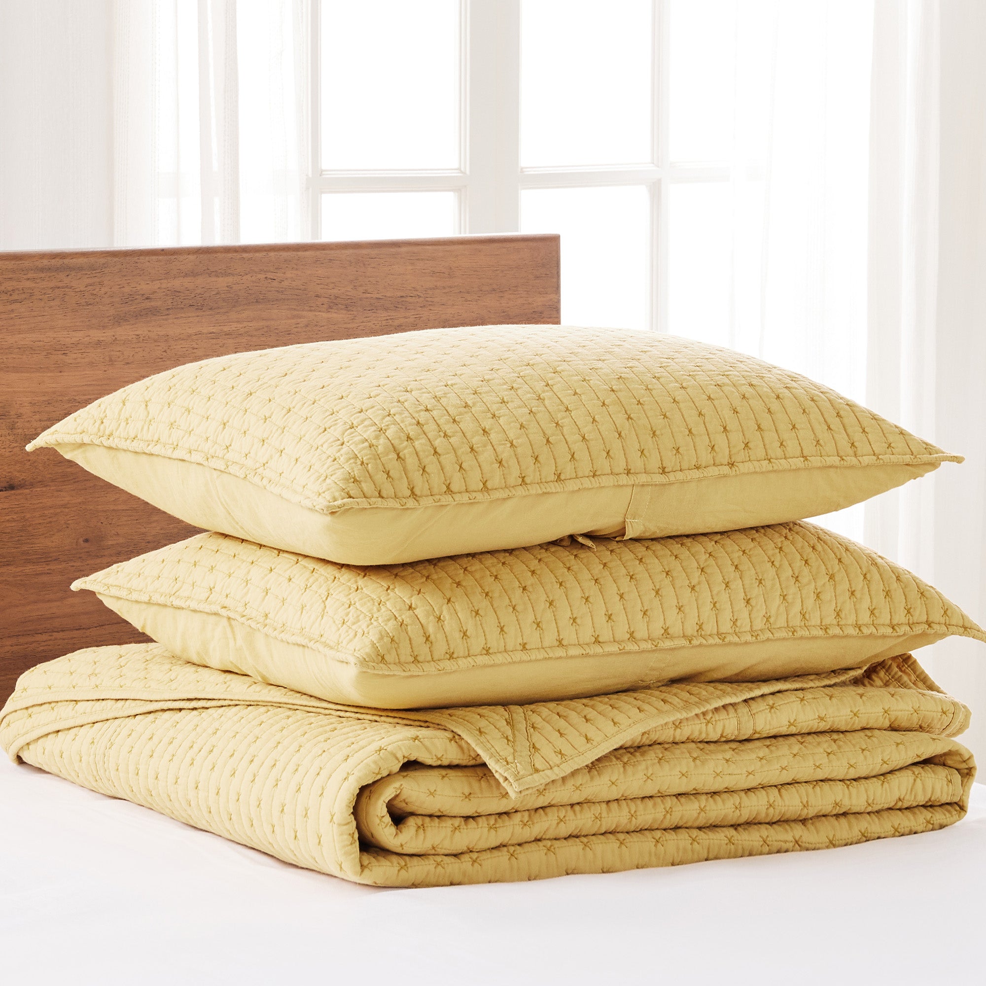 Levtex Home Cross Stitch Bedspread Set Bedspreads