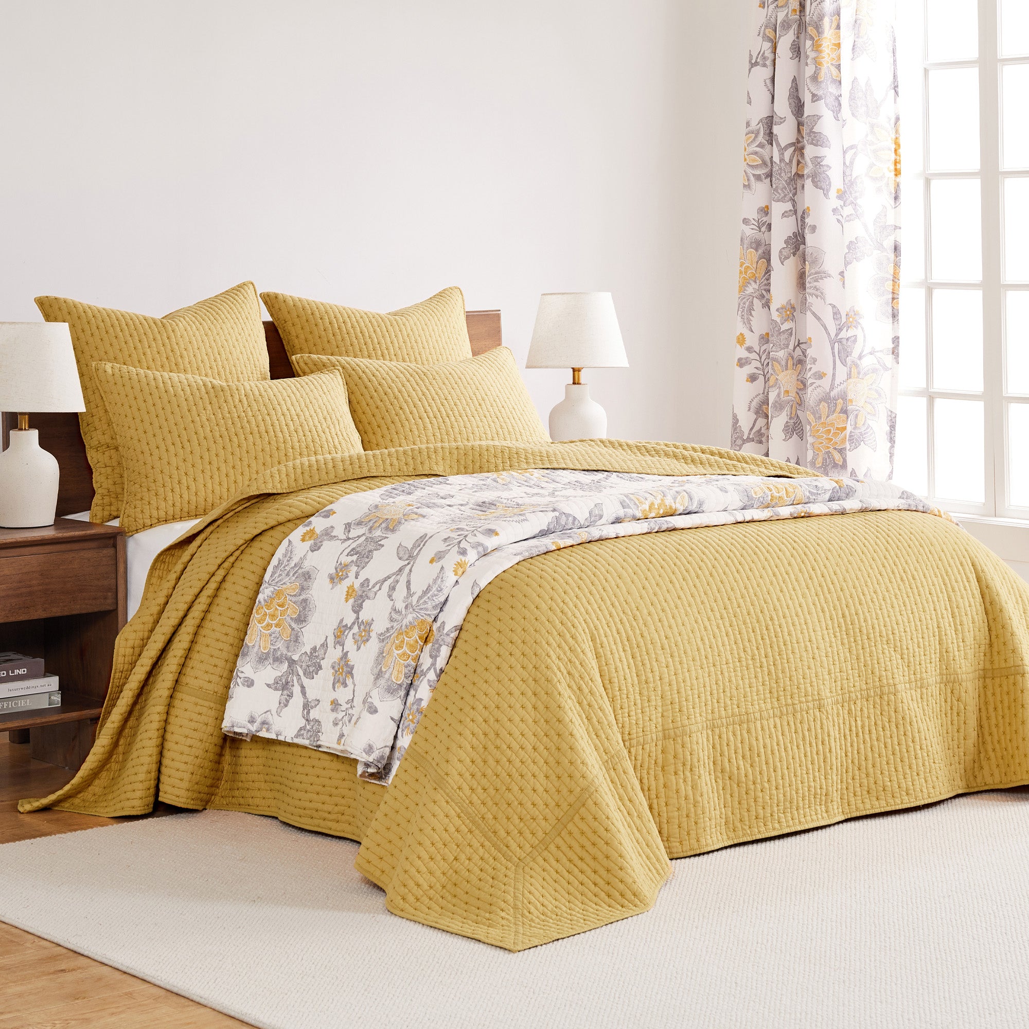 Levtex Home Cross Stitch Bedspread Set Bedspreads
