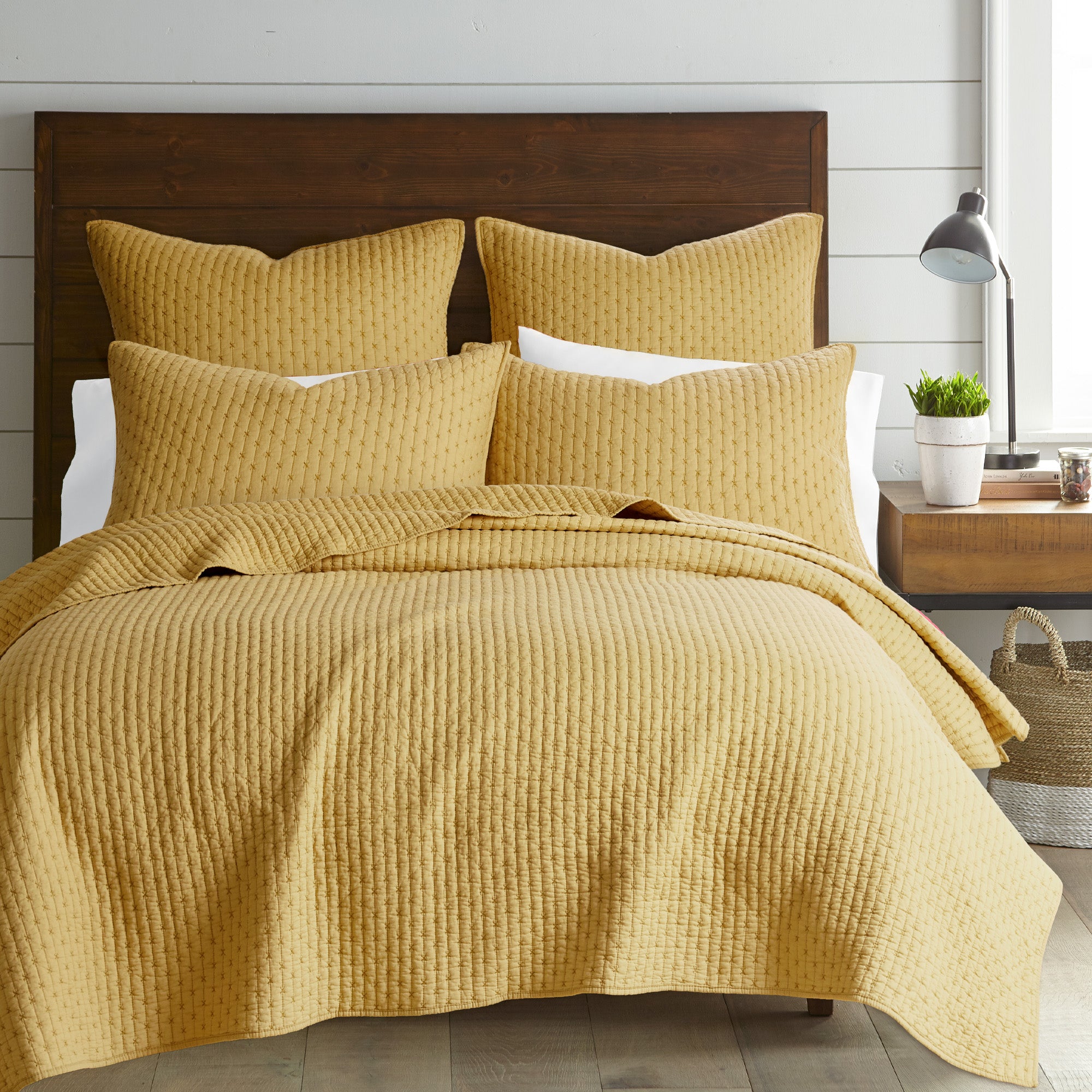 Levtex Home Cross Stitch Quilt Set Quilts