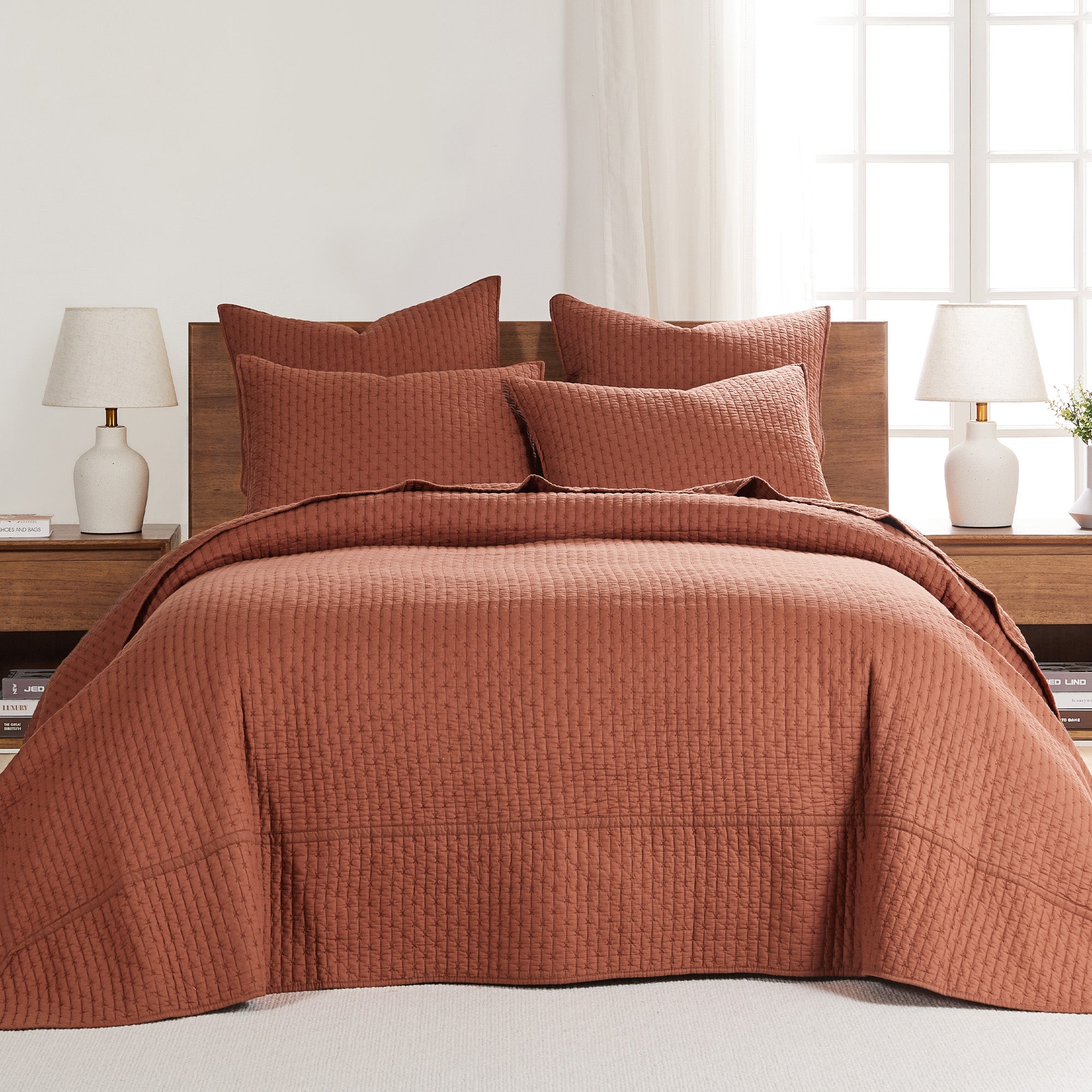 Levtex Home Cross Stitch Bedspread Set Bedspreads