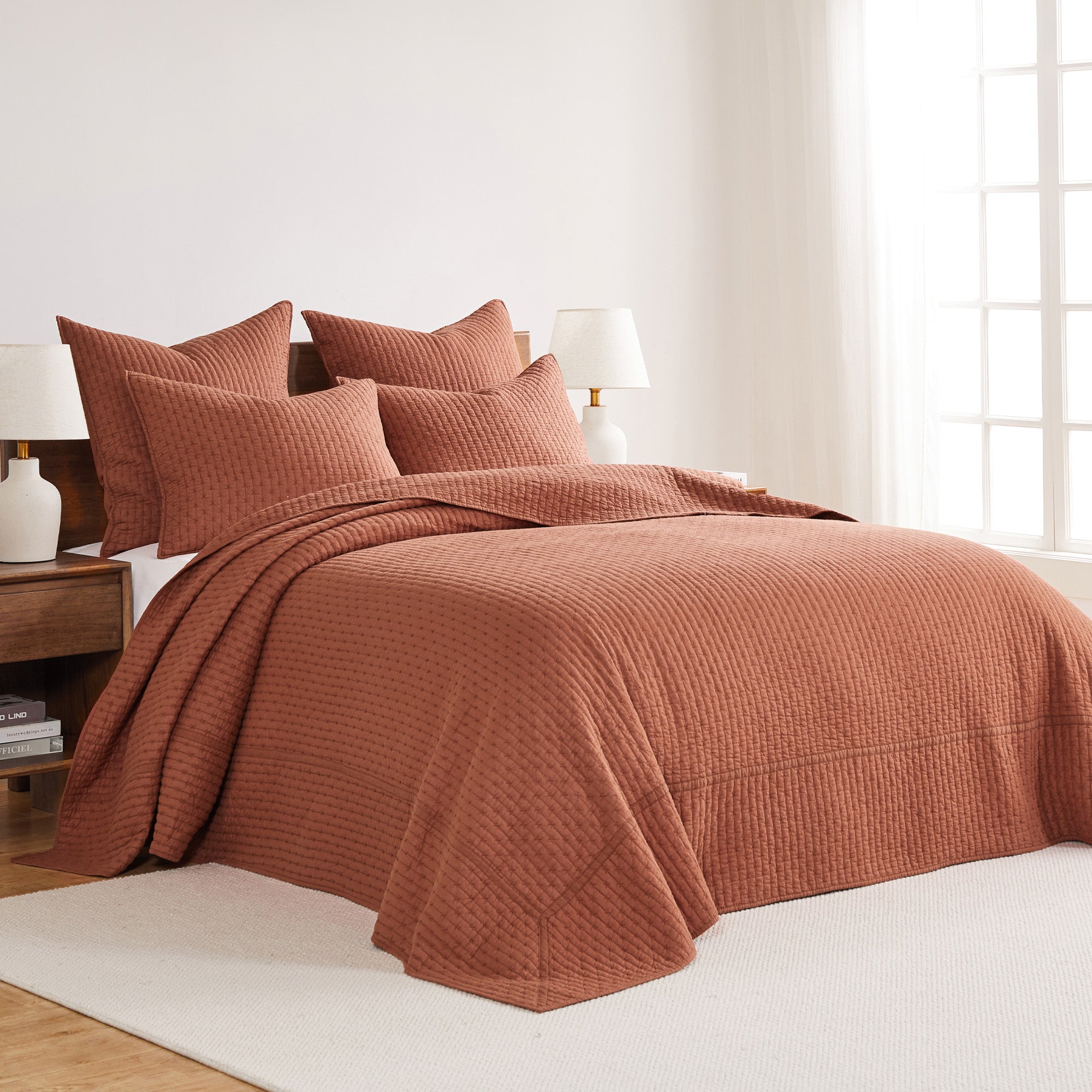 Levtex Home Cross Stitch Bedspread Set Bedspreads