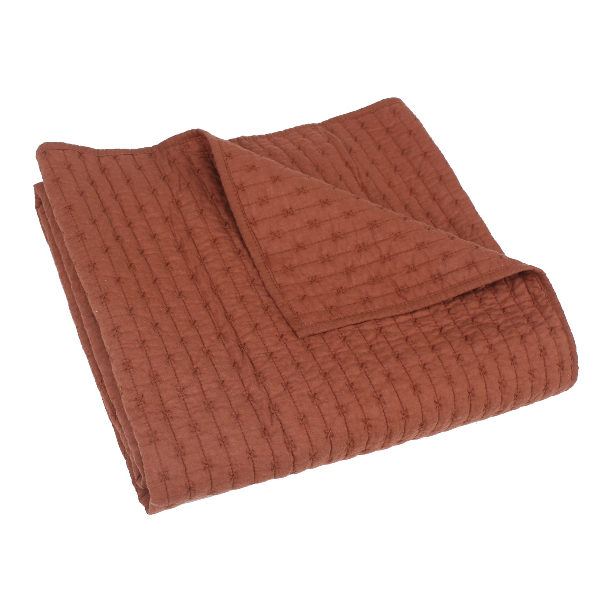 Levtex Home Cross Stitch Quilted Throw Throws