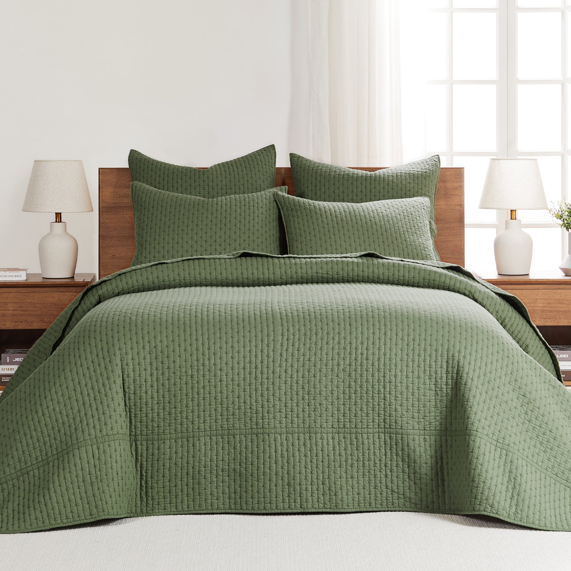 Levtex Home Cross Stitch Bedspread Set Bedspreads